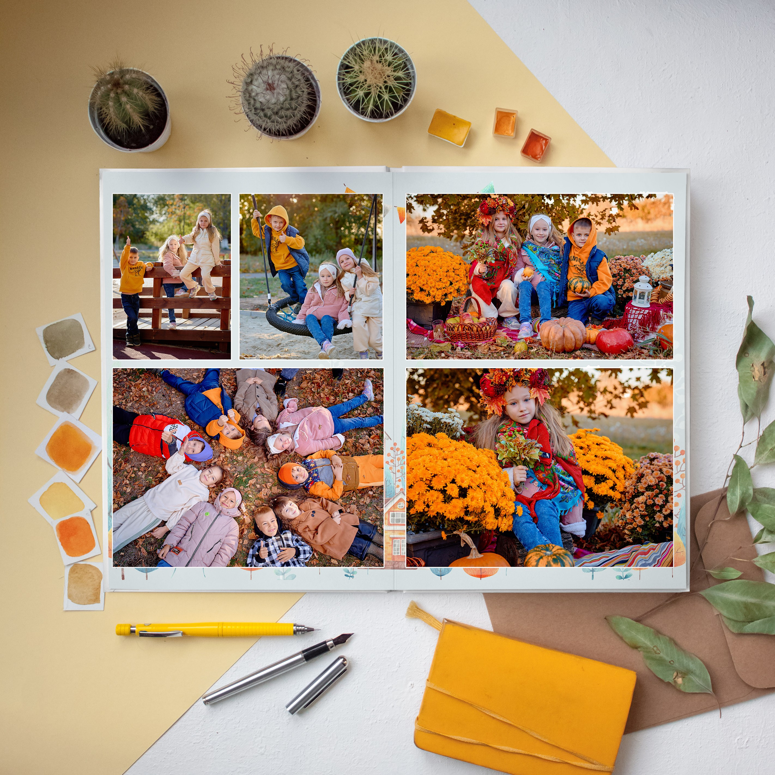 Альбом для детского сада 3 сезона. Фотограф Выпускные альбомы Таганрог Сергей Коробченко