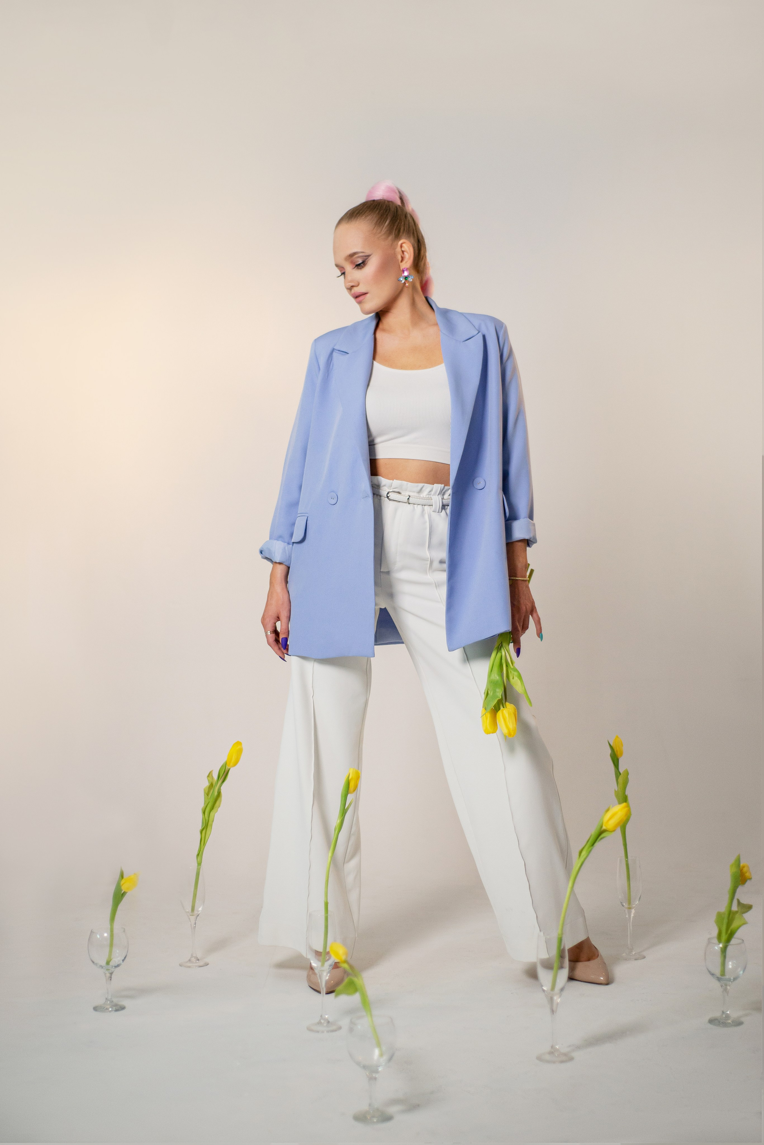 В студии. Асель Мурзина фотограф Казань