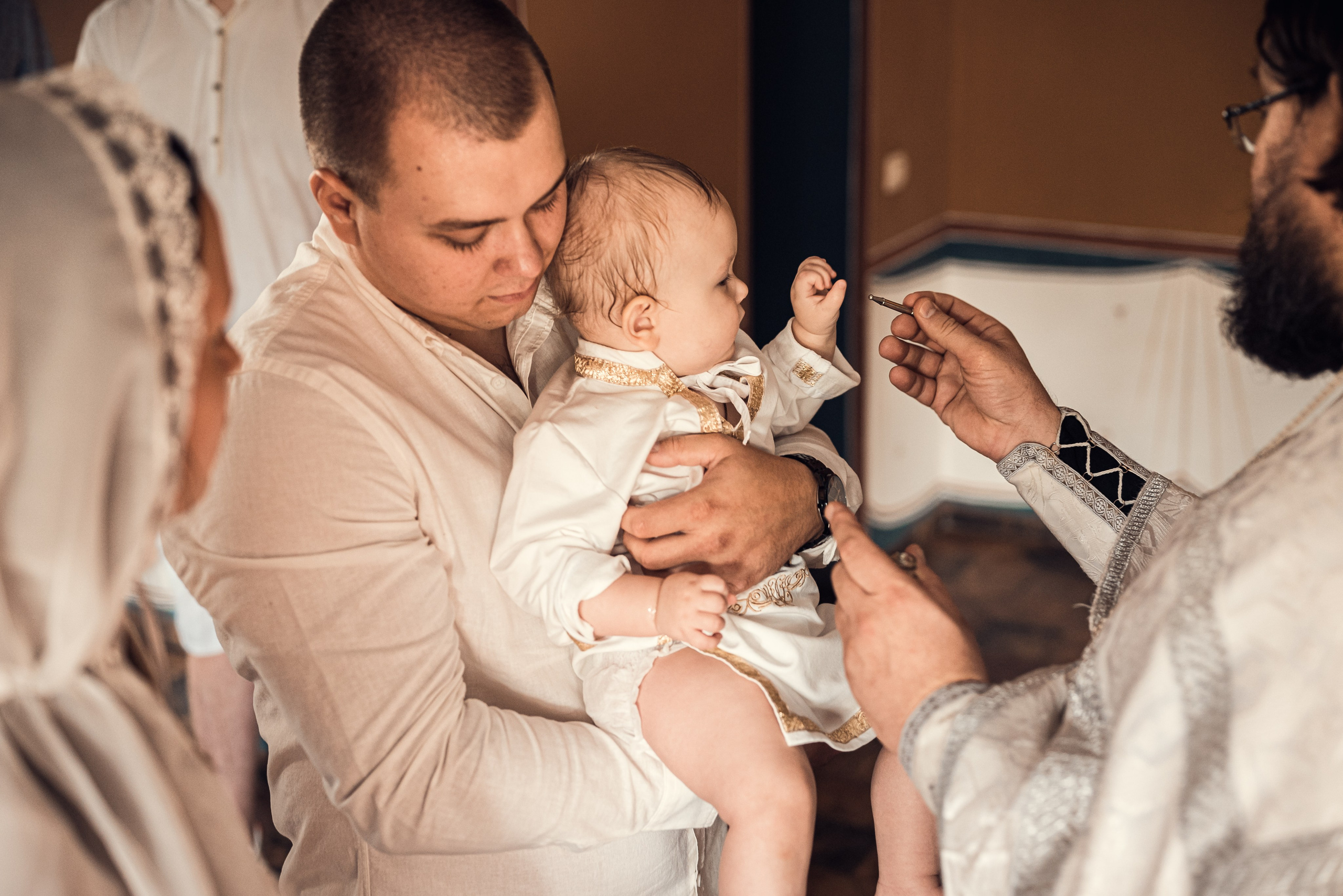 Крещение Александра. Семейный и детский фотограф Москва