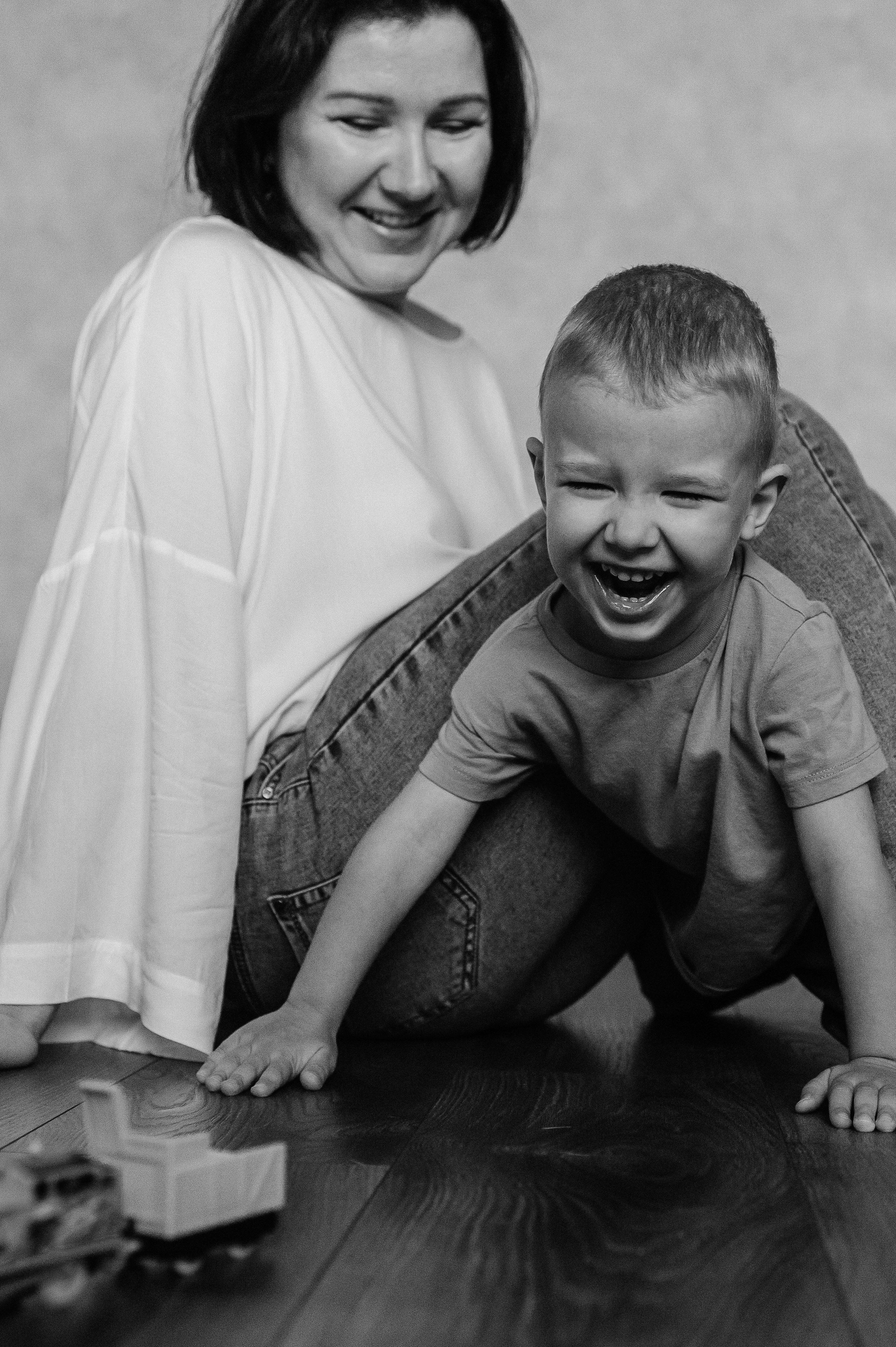 Домашняя семейная фотосессия. Семейный фотограф в Москве, Щелково, Фрязино _ Виктория Степанова