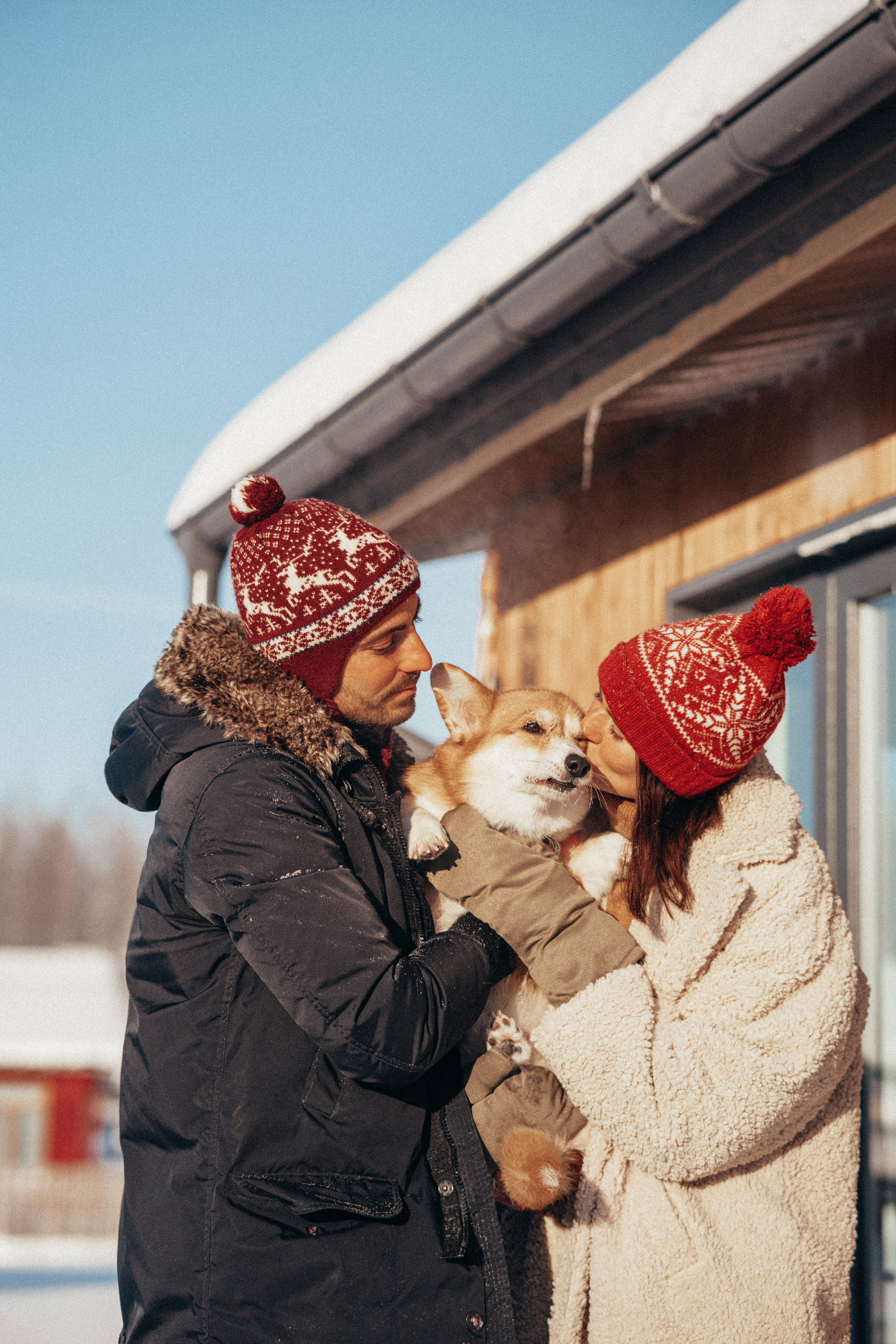 Кирилл, Настя и коржик Рико