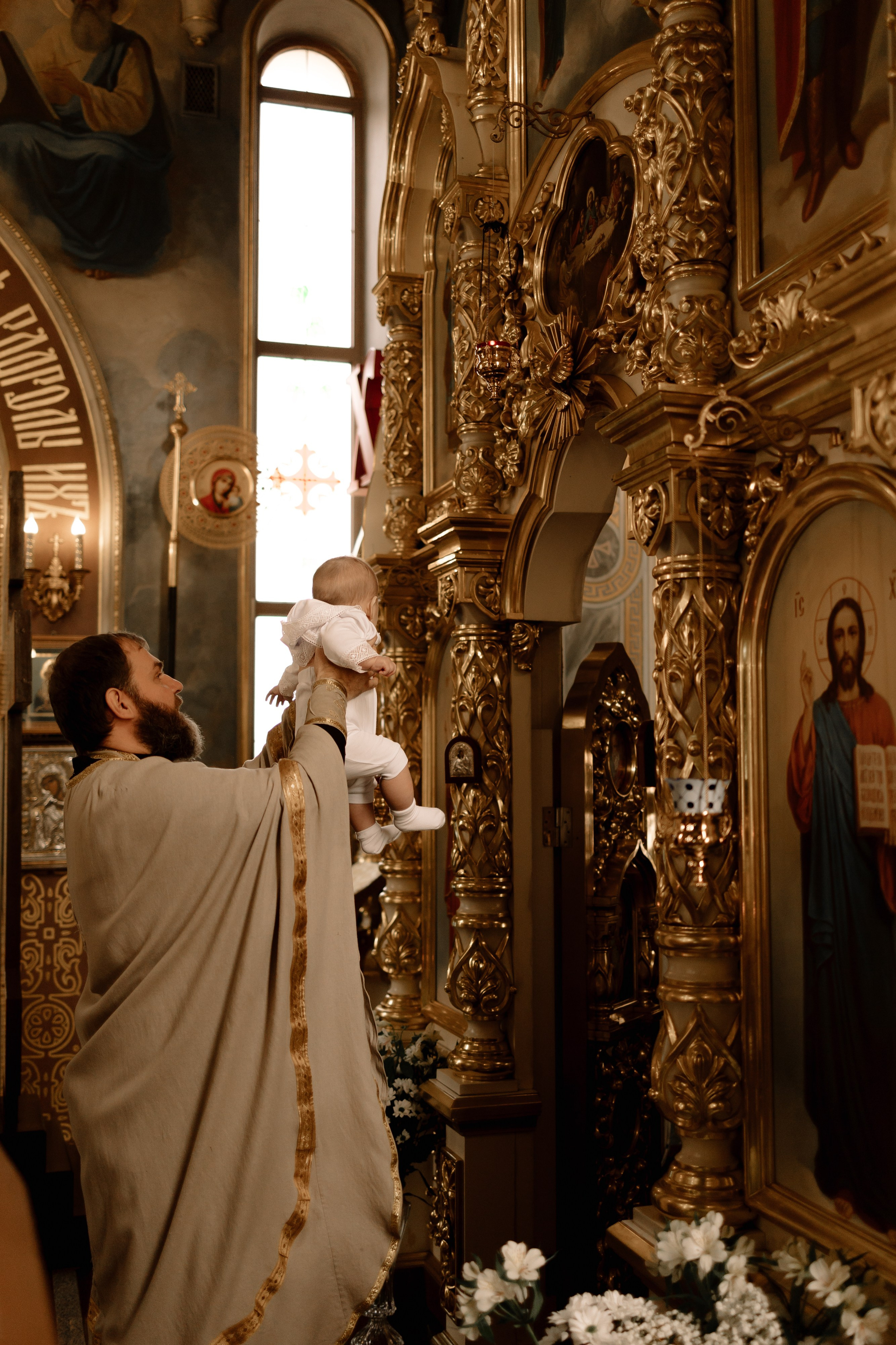 Крещение Тимура. Семейный фотограф в Краснодаре Храмова Анна