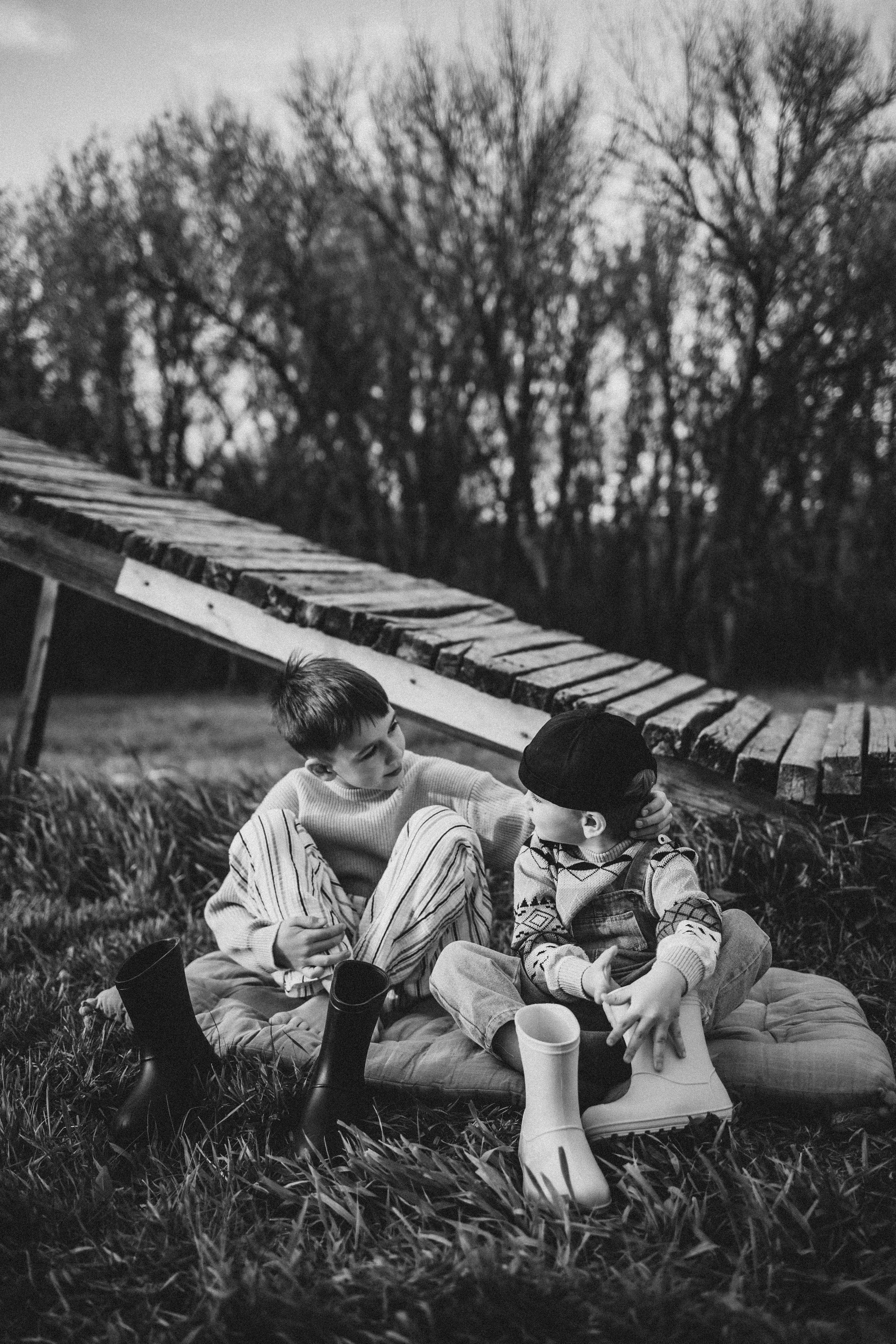 Ангелина, Лева и Даня. Фотограф Алевтина Матешук