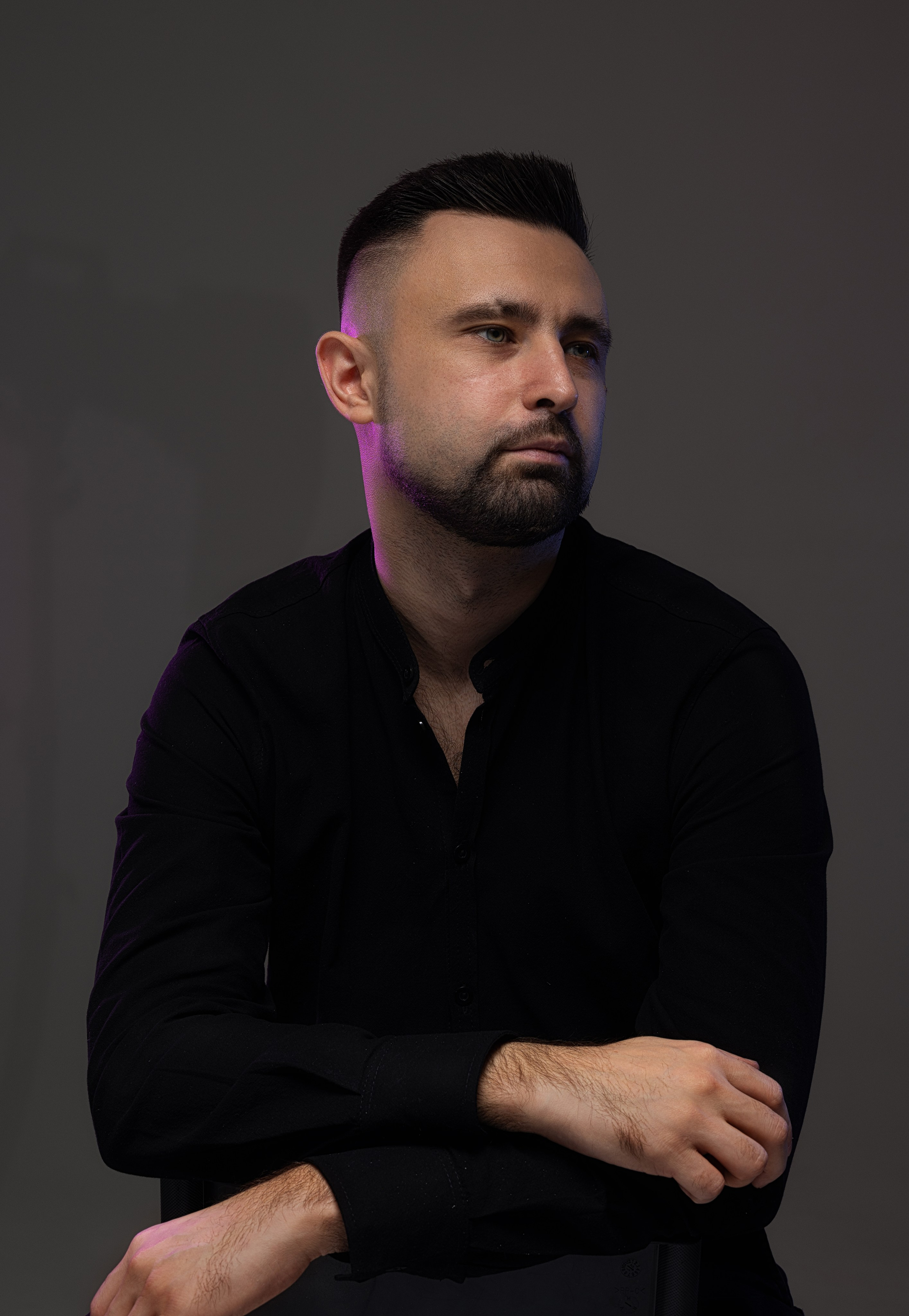 Съемка в студии