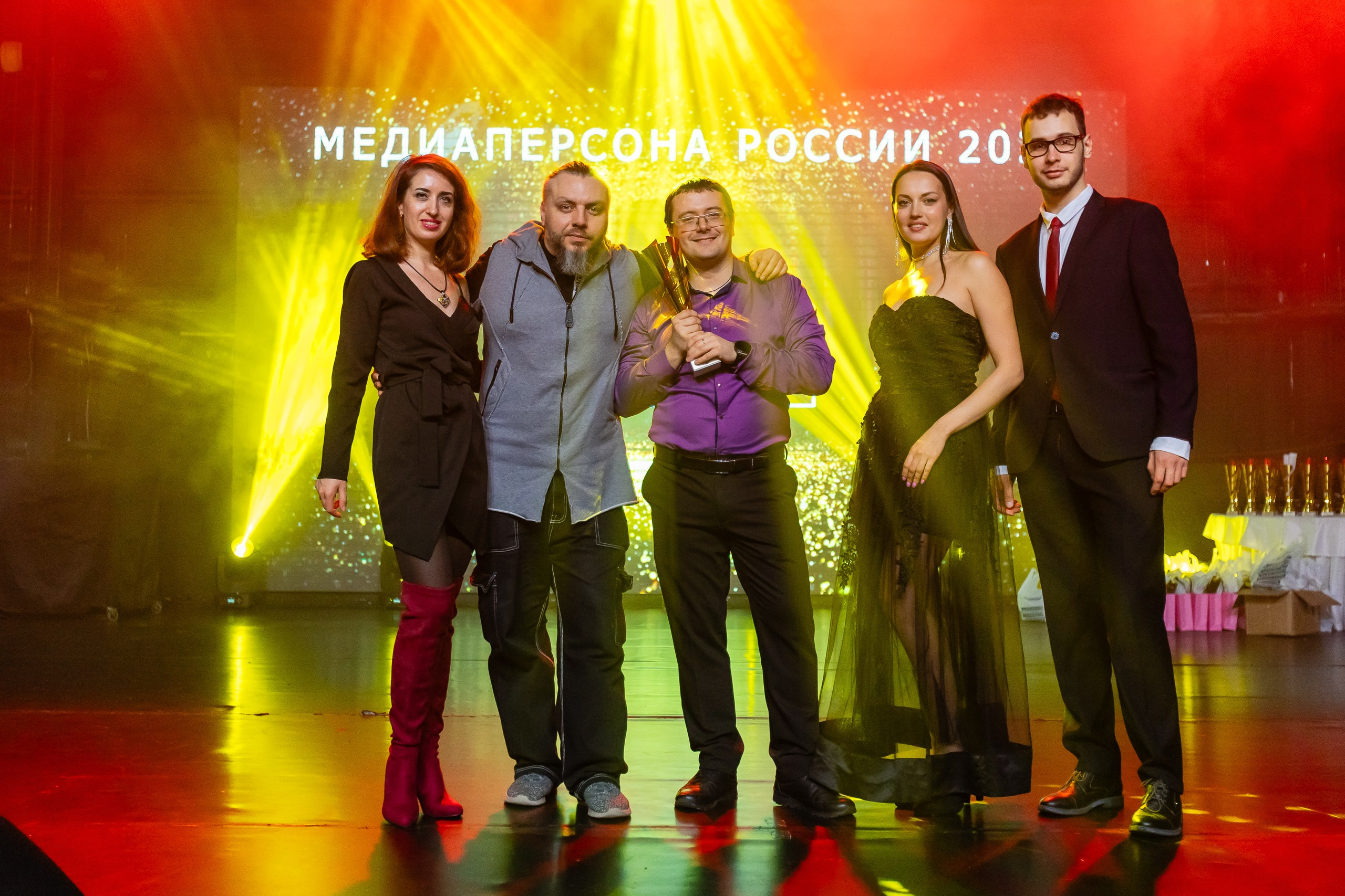 Вручение премии МЕДИА ПЕРСОНА РОССИИ. Фотограф в Санкт-Петербурге — Сергей Петров