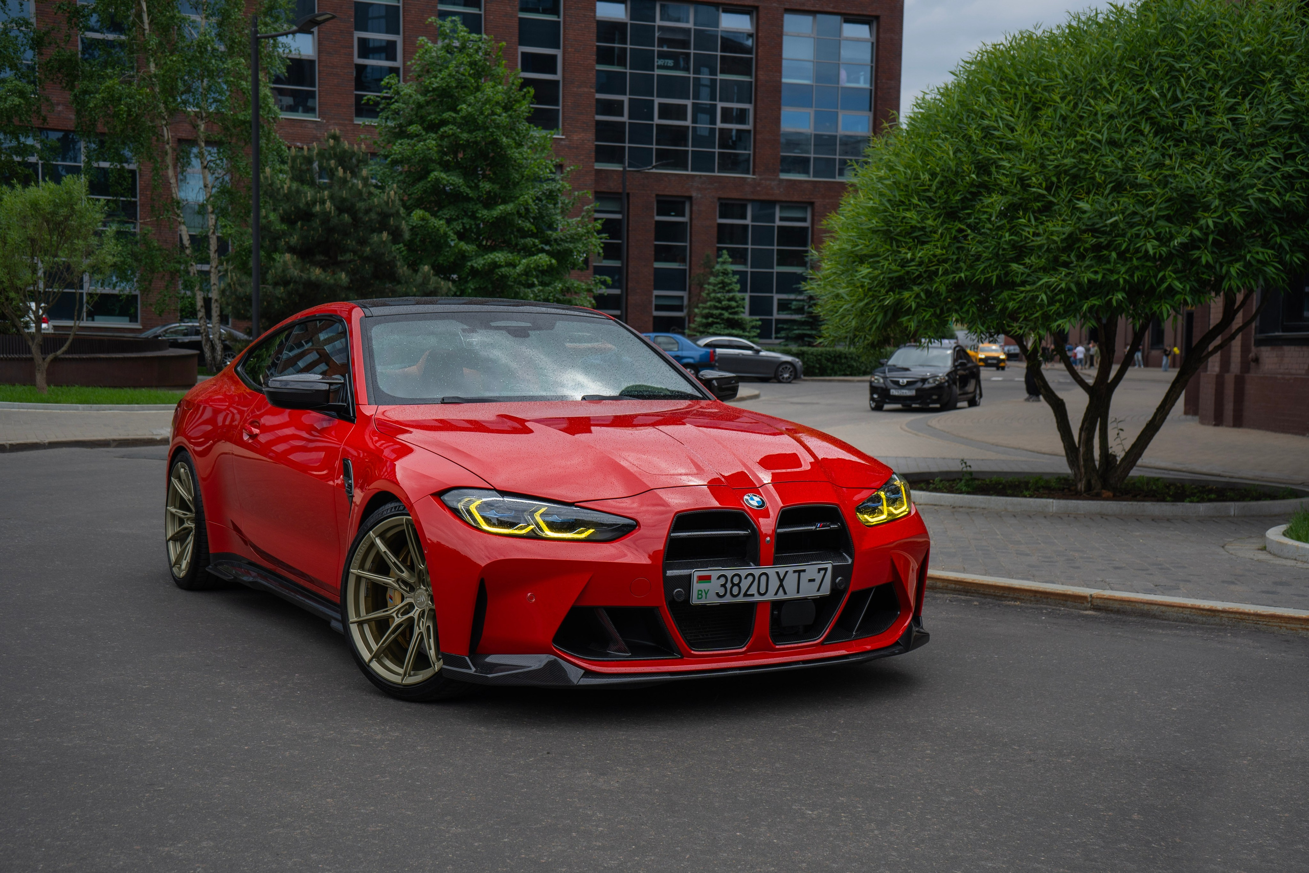 BMW M4. Автомобильный фотограф Ногинск Денис Городок