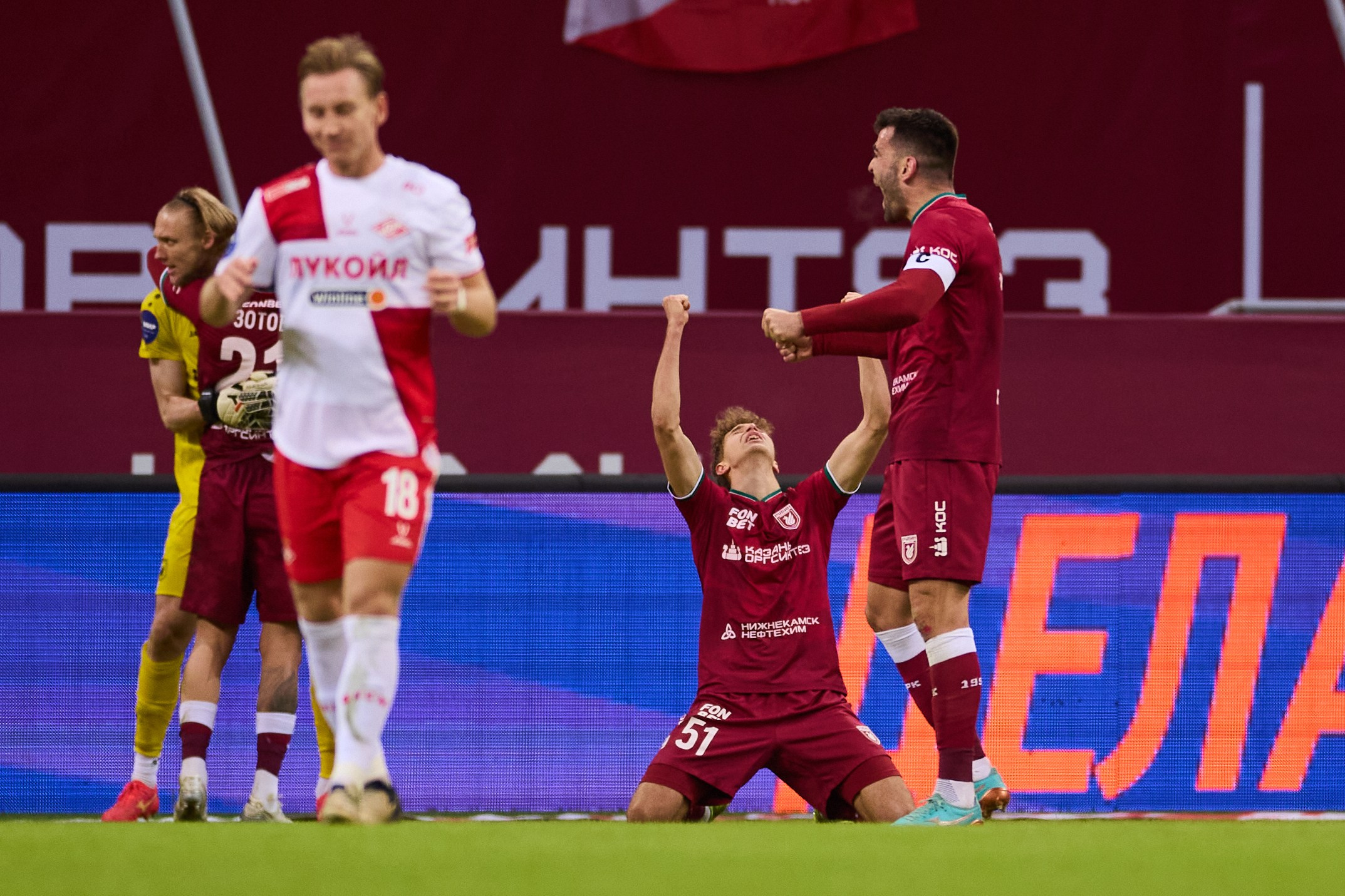 ФК Рубин — ФК Спартак. Спортивный репортажный фотограф Казань Нафис Сиразетдинов