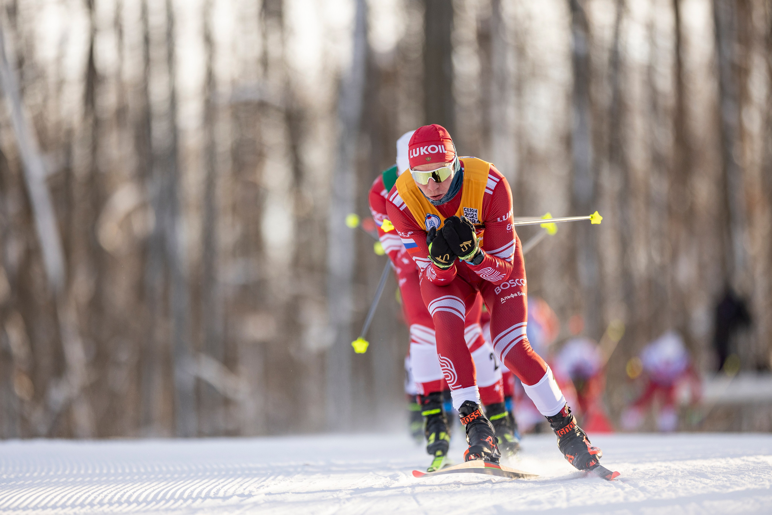 Кубок России по лыжным гонкам. Мужчины скиатлон. Спортивный репортажный фотограф Казань Нафис Сиразетдинов