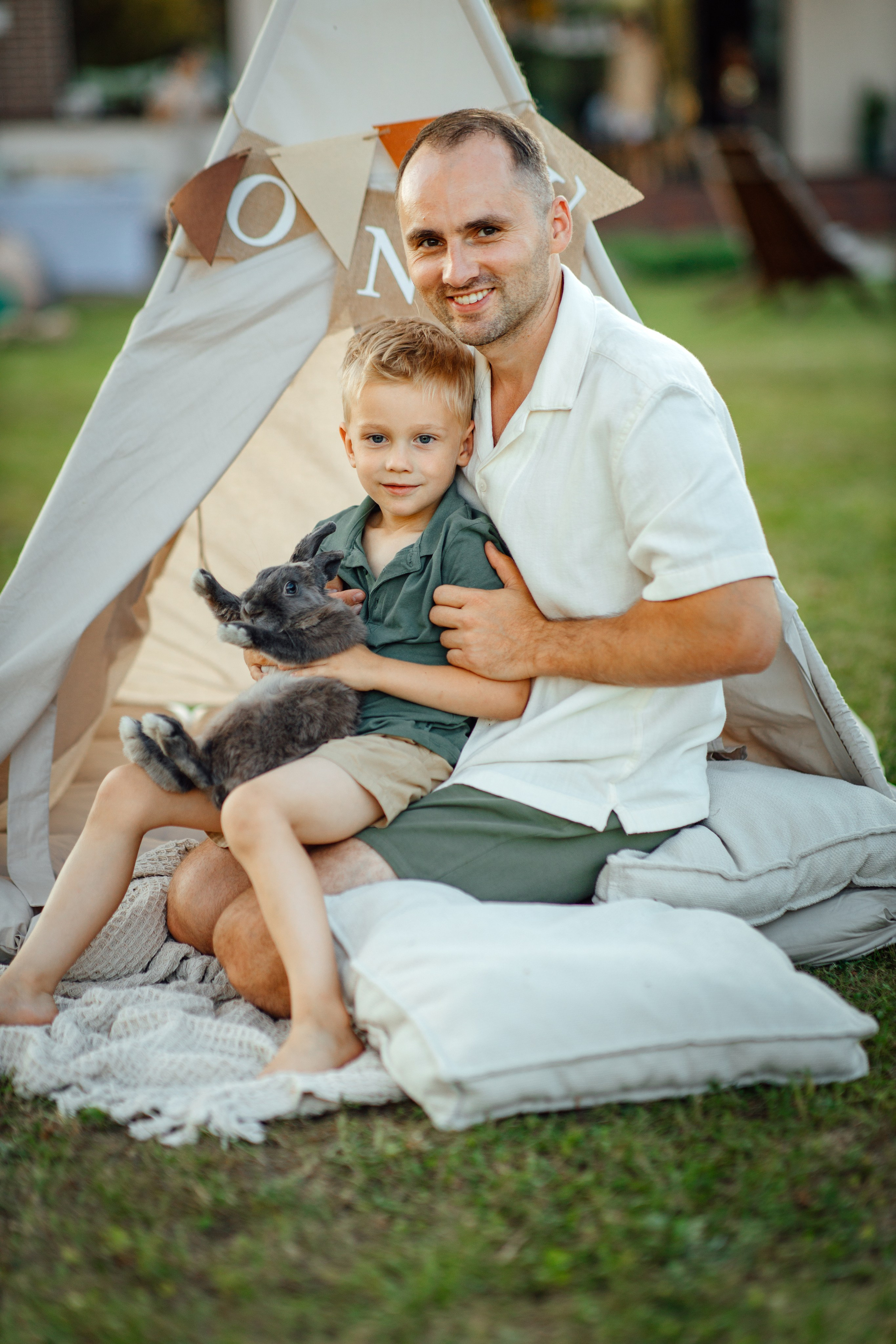 Максику 1 годик, отмечаем дома