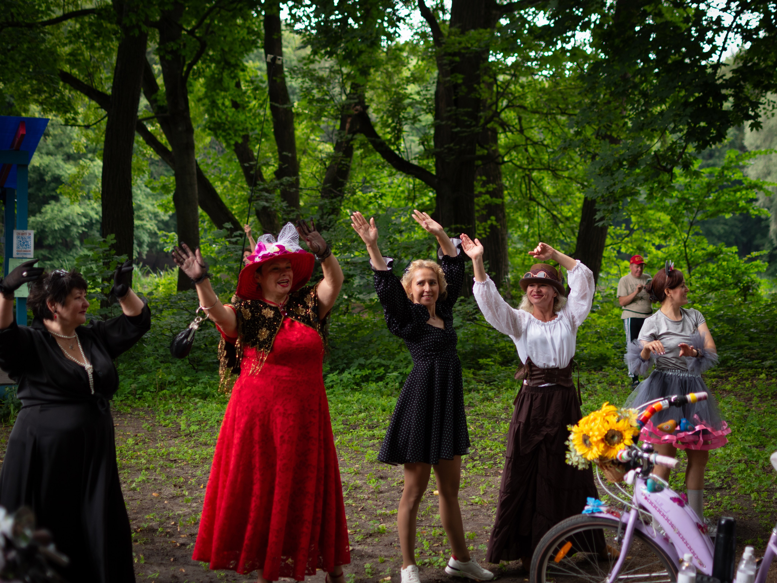 «Леди на велосипеде» — велопробег по г. Жуковскому 2025. Репортажный фотограф Сыбер Мартти