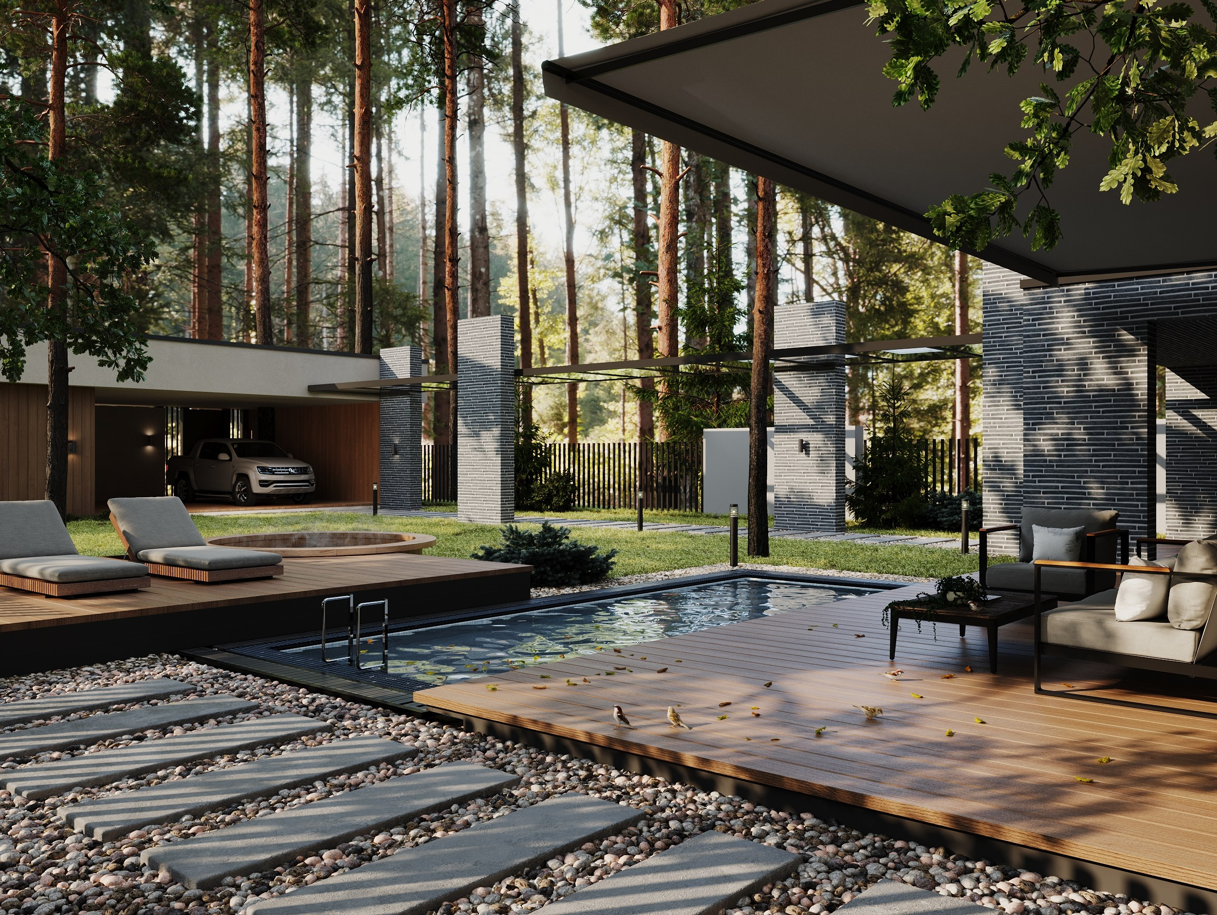 EXTERIOR. 3D Художник| Дизайнер | Борисова Дарья