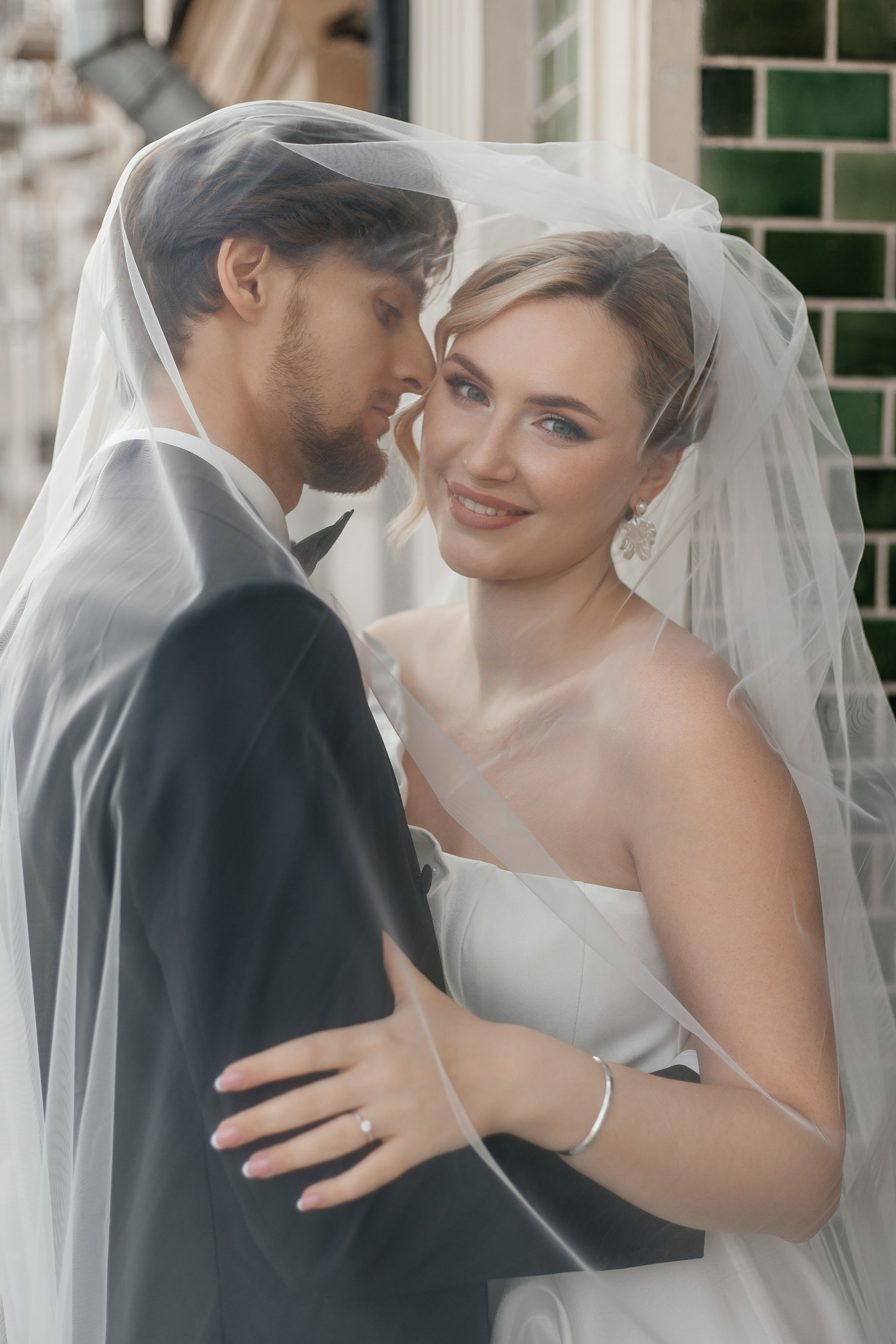 Свадебная фотосессия в отеле Хартвел в Москве