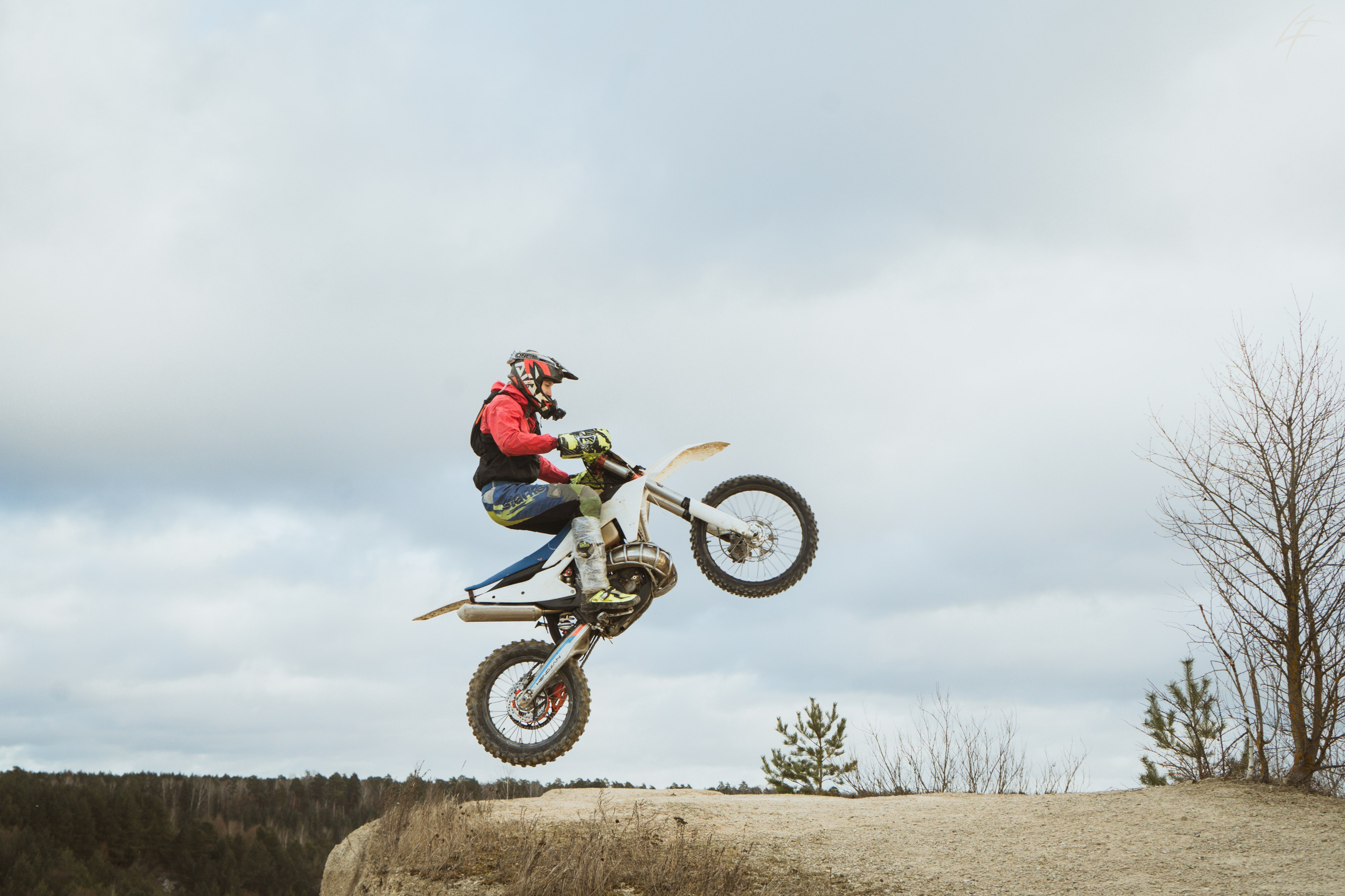 Мотокросс на Ланьшинском карьере. Лиза Фирстова