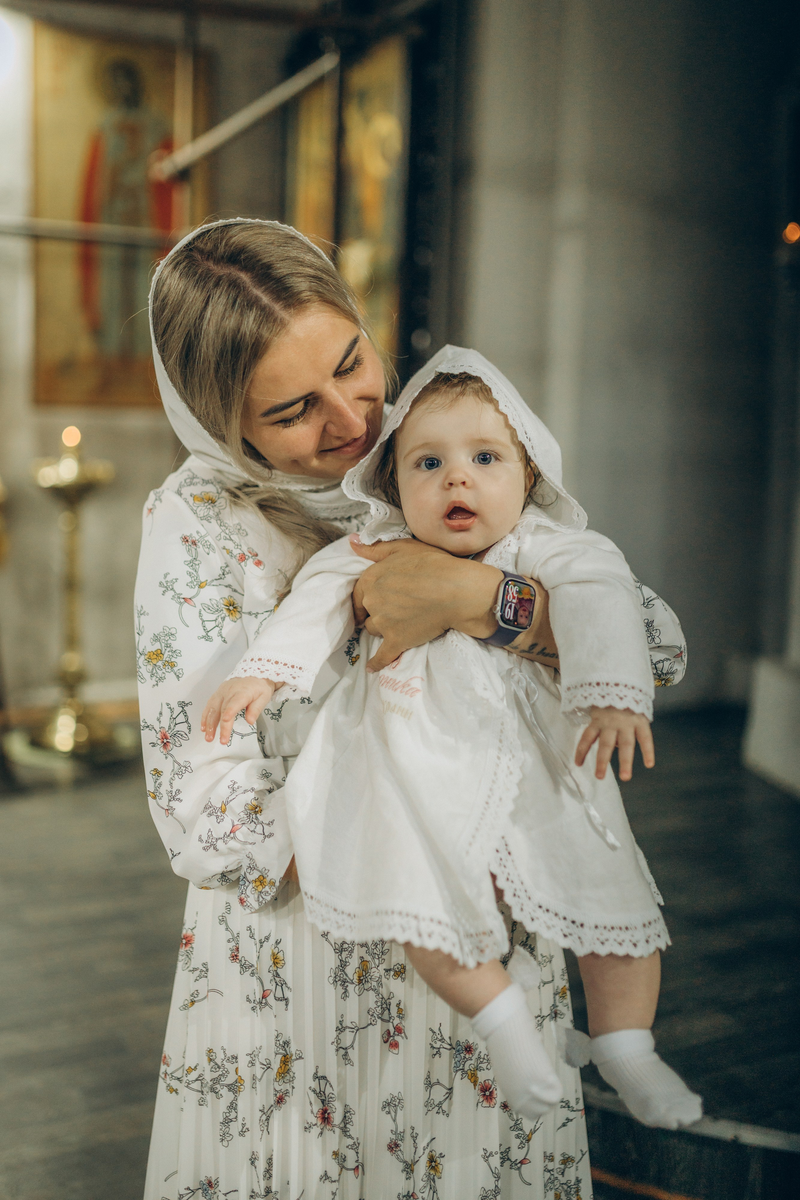 Крещение Вероники. Семейный фотограф и фотограф на роды в Ростове-на-Дону Мухина Виктория