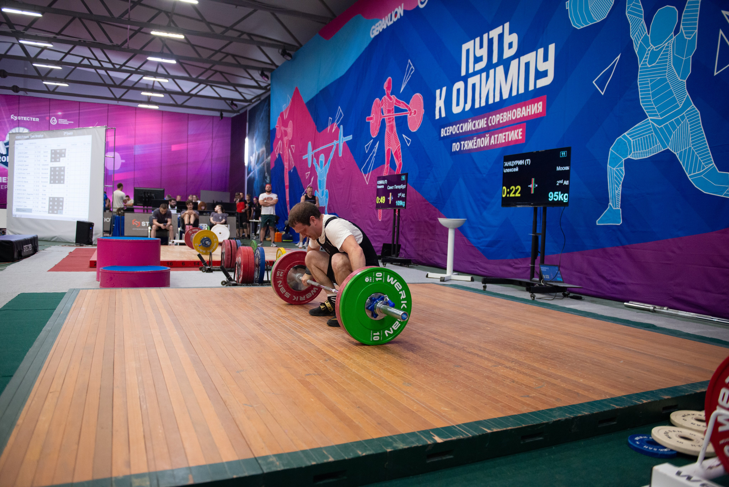 Тяжелая атлетика. Коммерческий фотограф в Москве Билуши Василиса