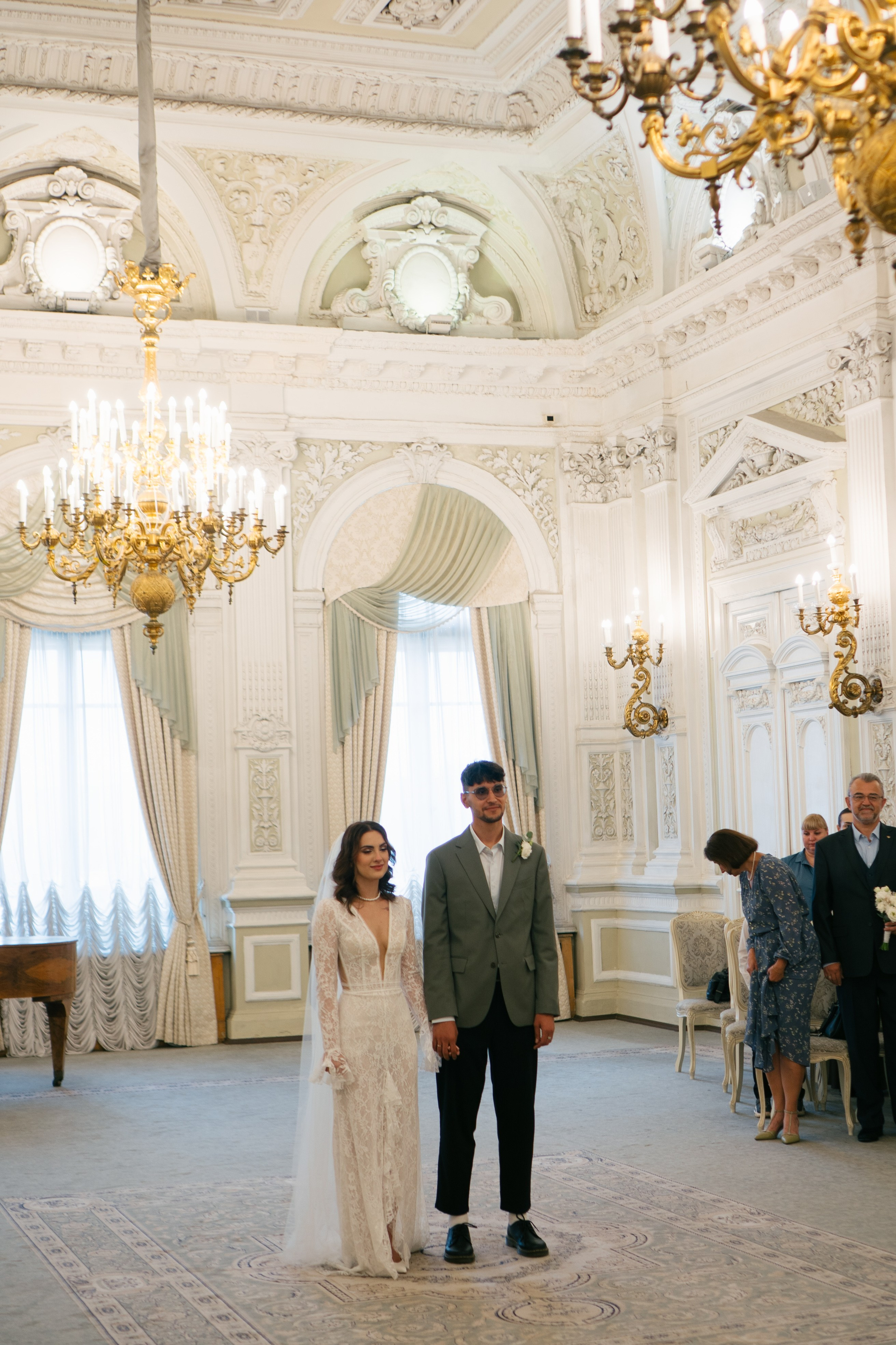 СВАДЕБНАЯ СЬЕМКА В ПЕРВОМ ДВОРЦЕ БРАКОСОЧЕТАНИЯ. Профессиональный фотограф, Санкт-Петербург — Виктория Богомолова