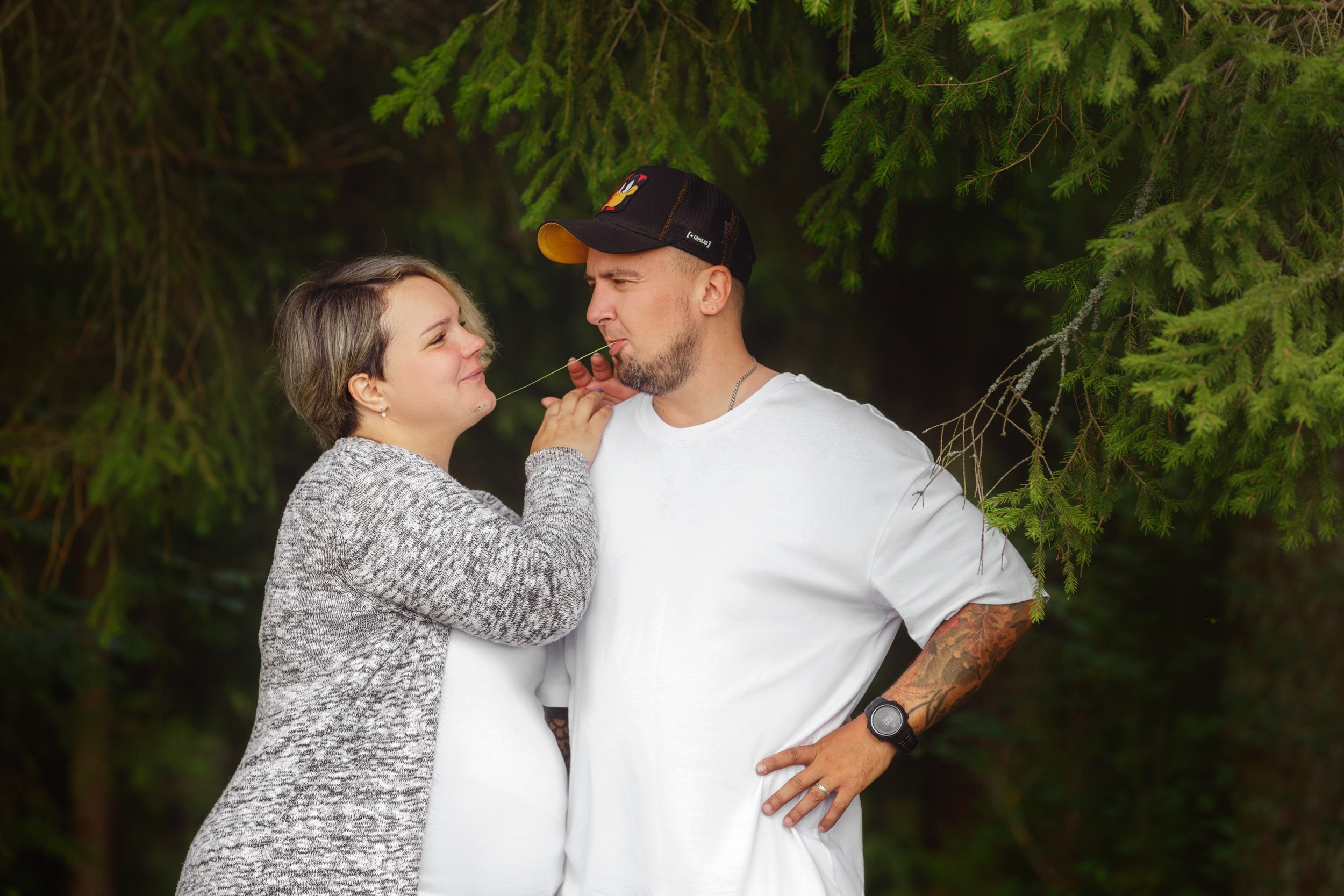 Буся и его семья. Семейная фотосессия на природе. Фотограф-анималист в Калуге Мария Шерскова