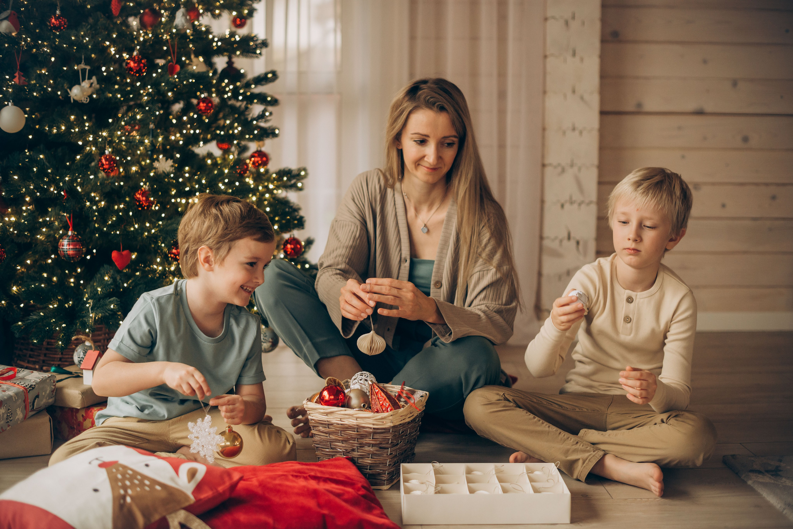 Домашние новогодние истории. Семейный фотограф в Домодедово и Москве Елена Пичугина