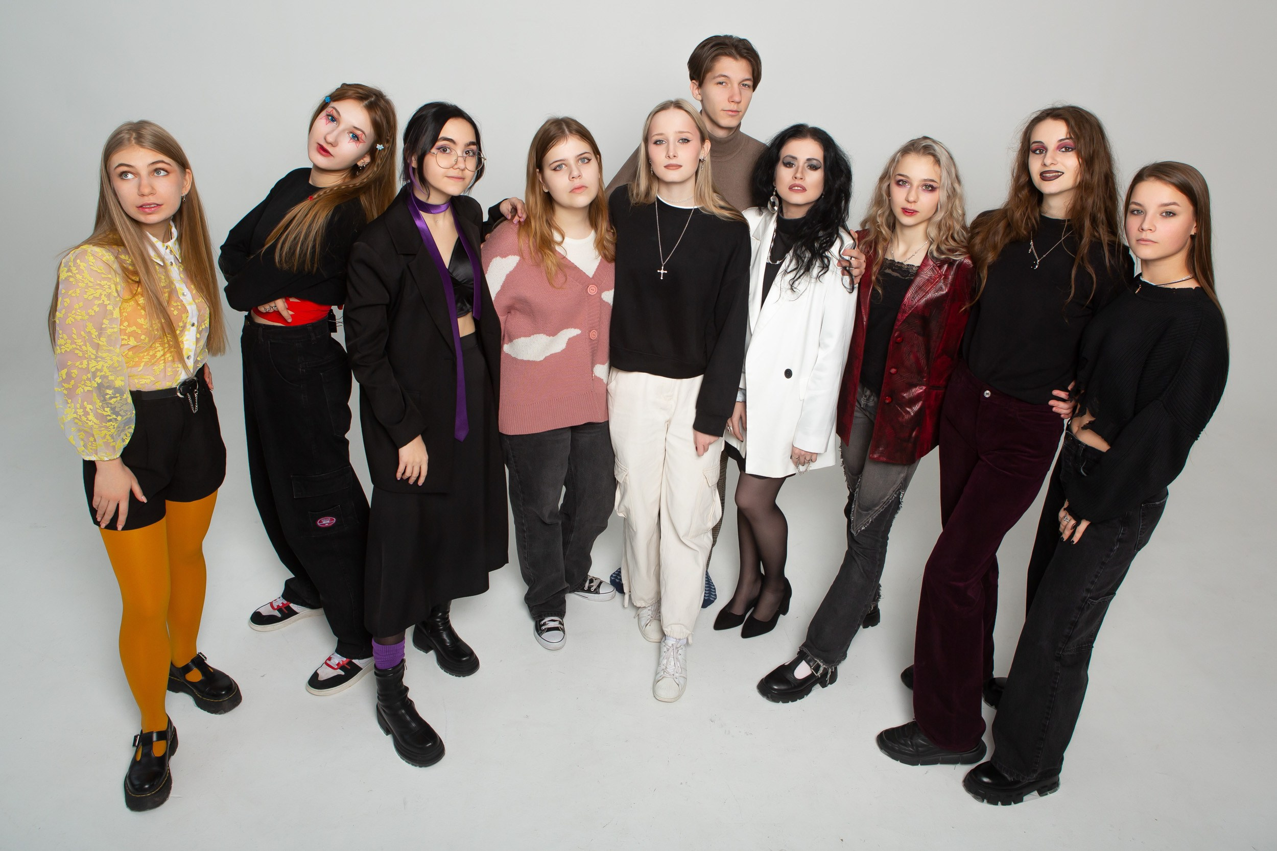 Студия Гимназия 12 11 А 2023 г. Свадебный и портретный Фотограф в Липецке Дмитрий Котюков