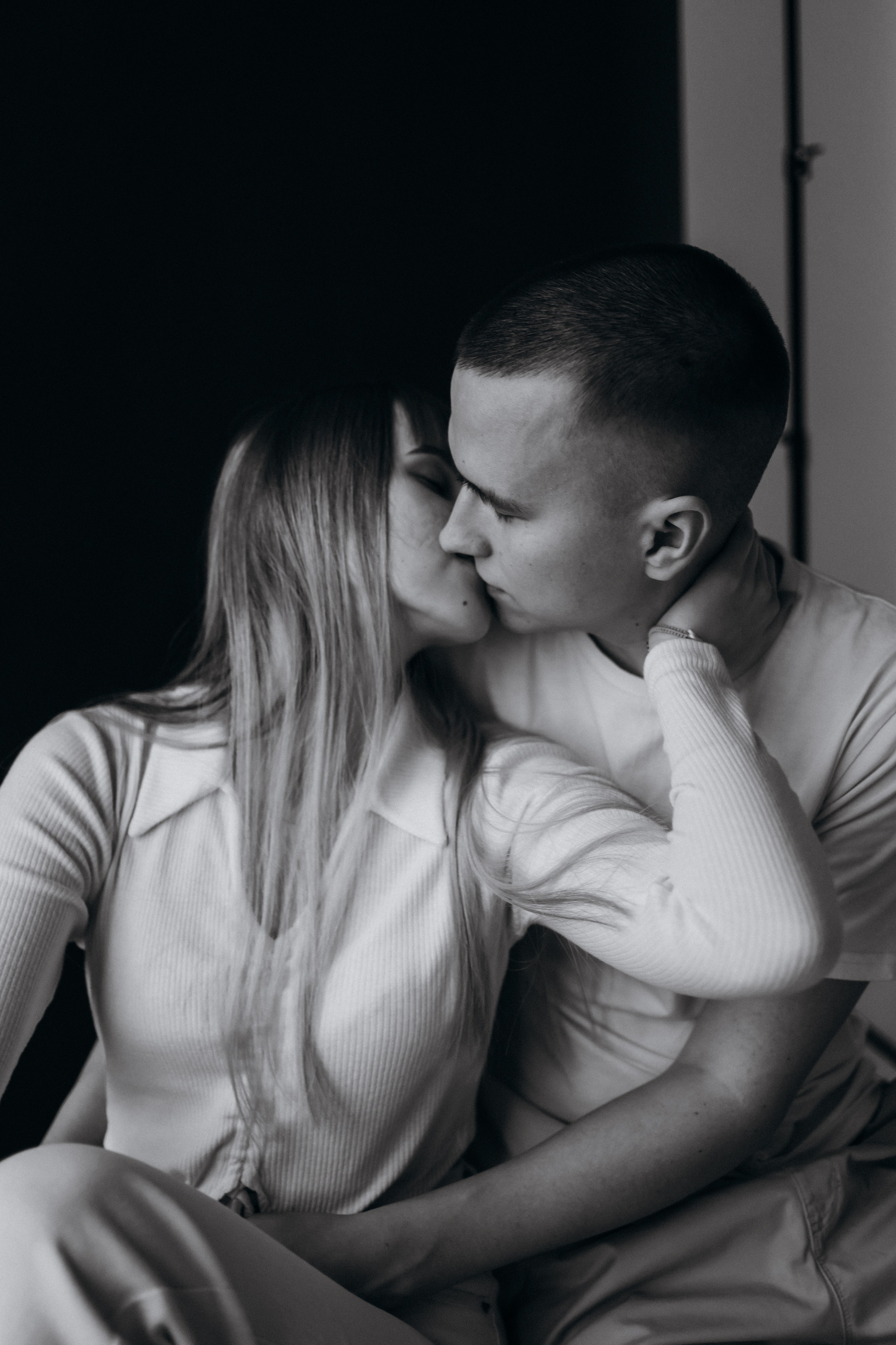 Парная фотосессия в студии в Архангельске. Портретный и свадебный фотограф в Архангельске Елизавета Стрекаловская