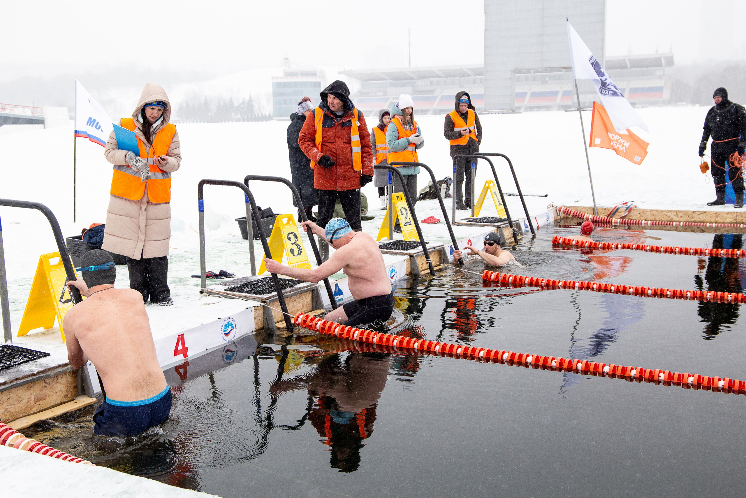 Моржи (спорт). Портретный фотограф в Москве Афанасьева Вера