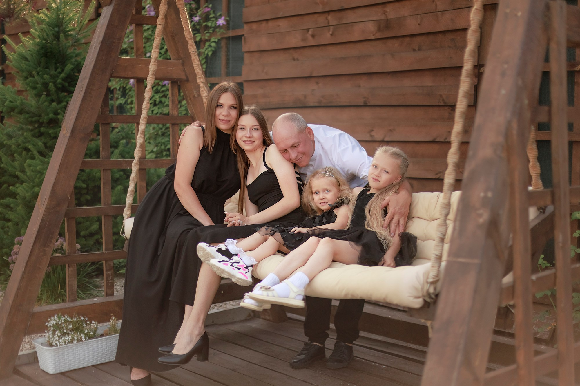 Семейная съёмка. Фотографирую в парке-заповеднике «Купидон»