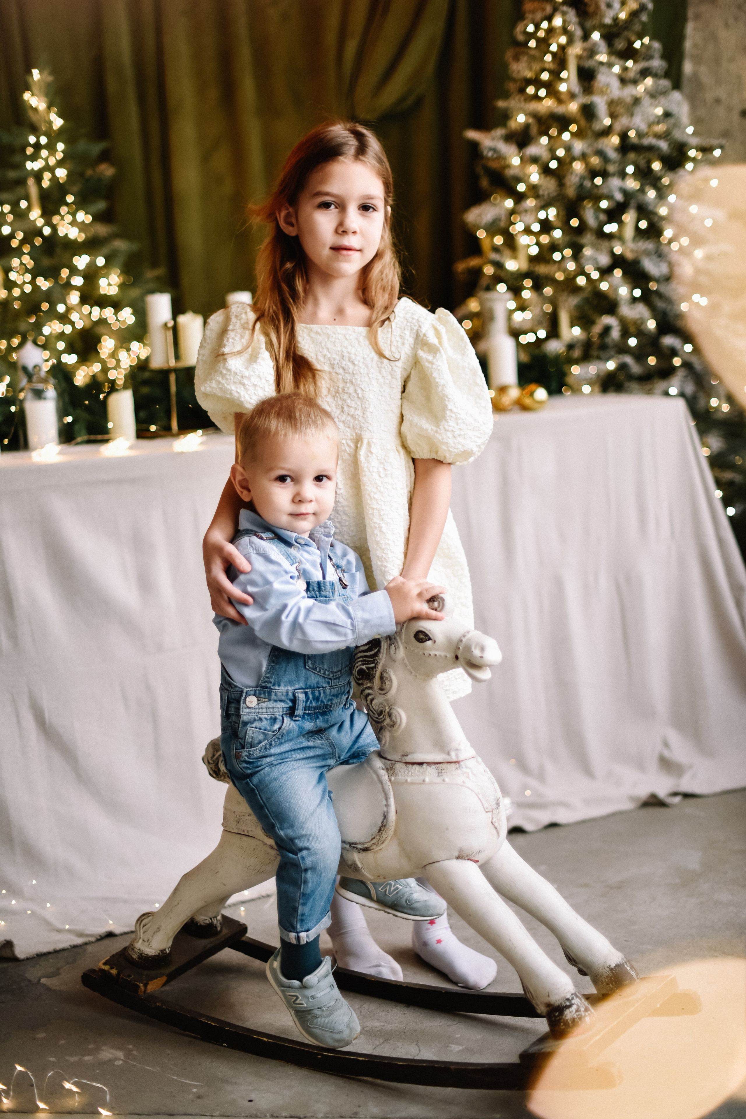 Семья Анастасии, Андрея, Тани и Вани