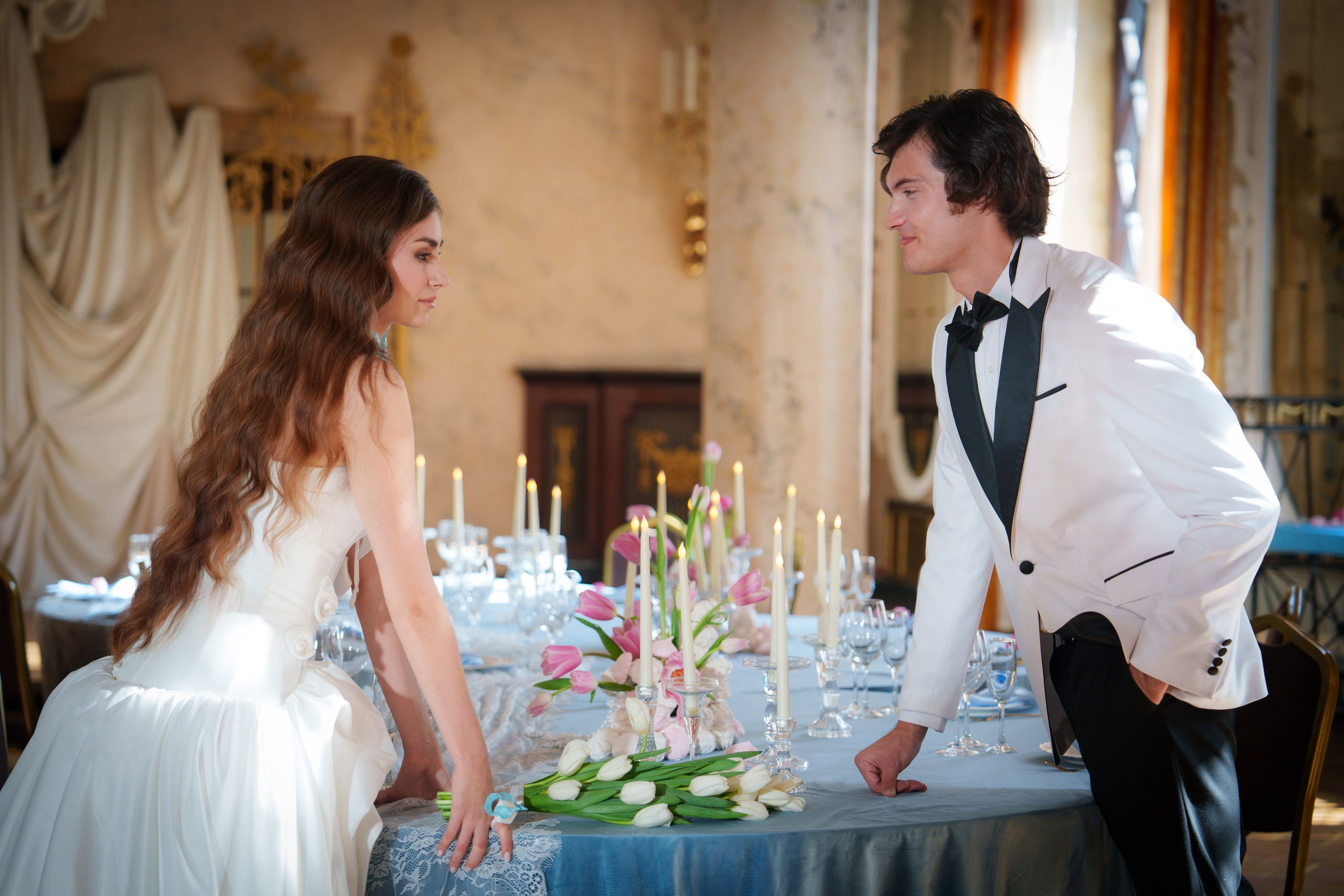 Илья и Алена. Камерный ужин. Свадебный фотограф Москва