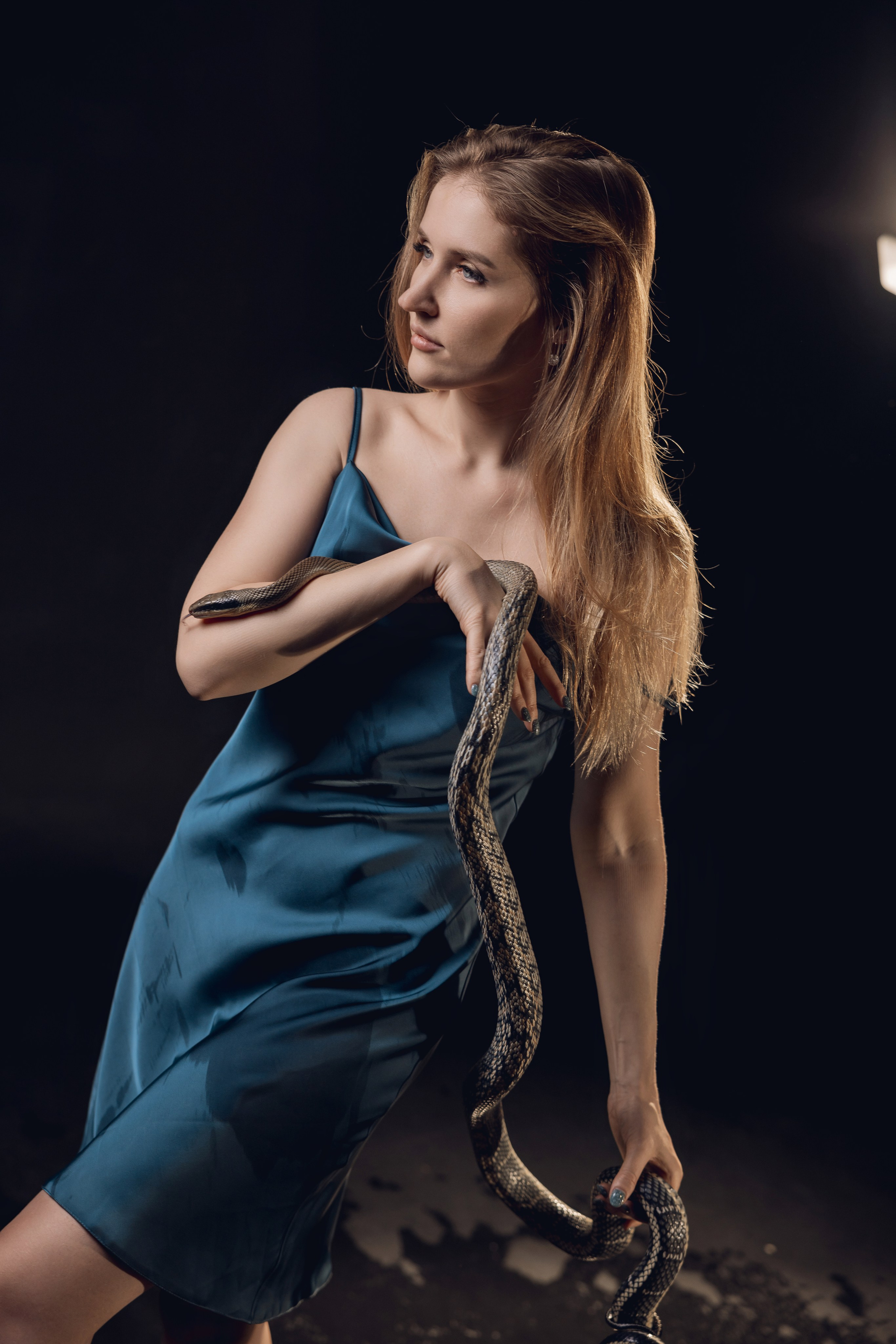 Фотосессия со змеей. Фотограф в Санкт-Петербурге Константин Бриль