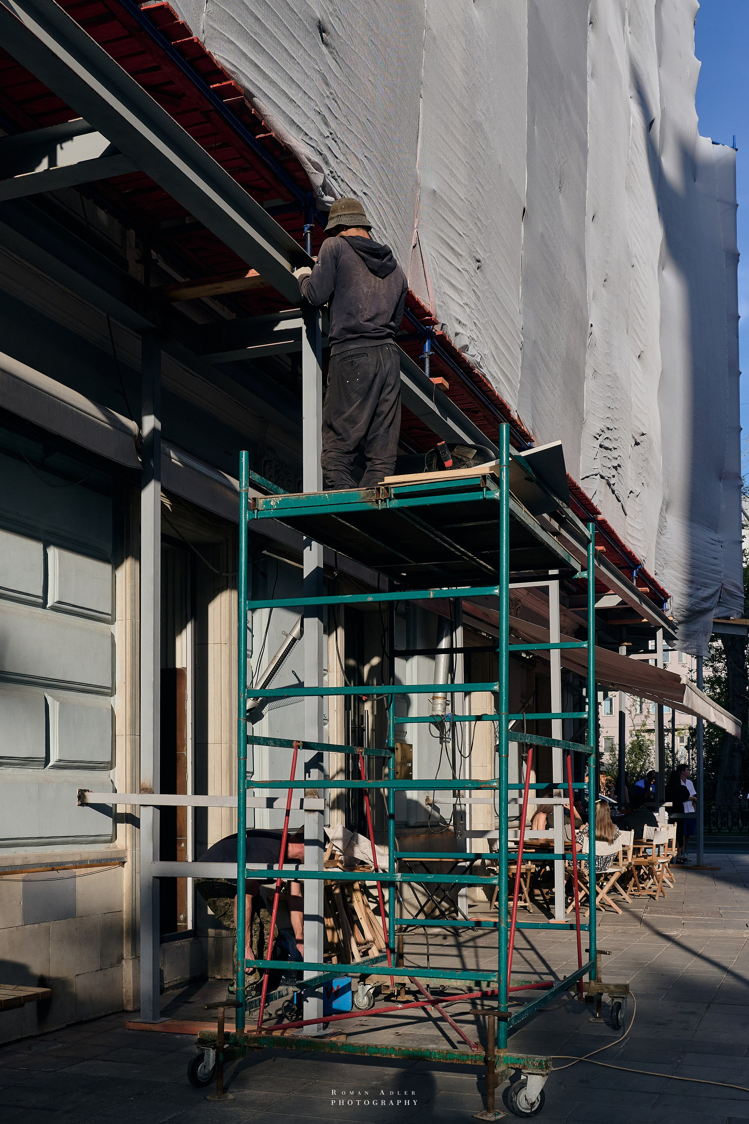 Фотопрогулка, Патрики, Трубная, и др. Фотограф Роман Адлер