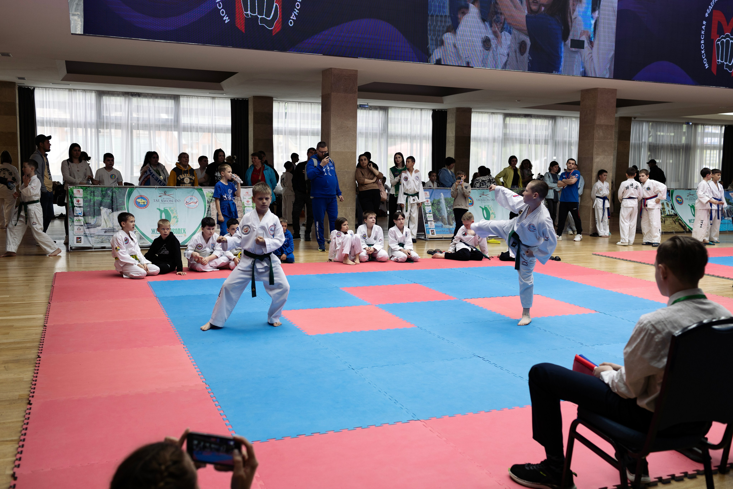 Фото турнира по Тхеквондо, проводимого в г. Железноводске. Медиапродюсер, фотограф в Минеральных Водах —Виктор Холодов