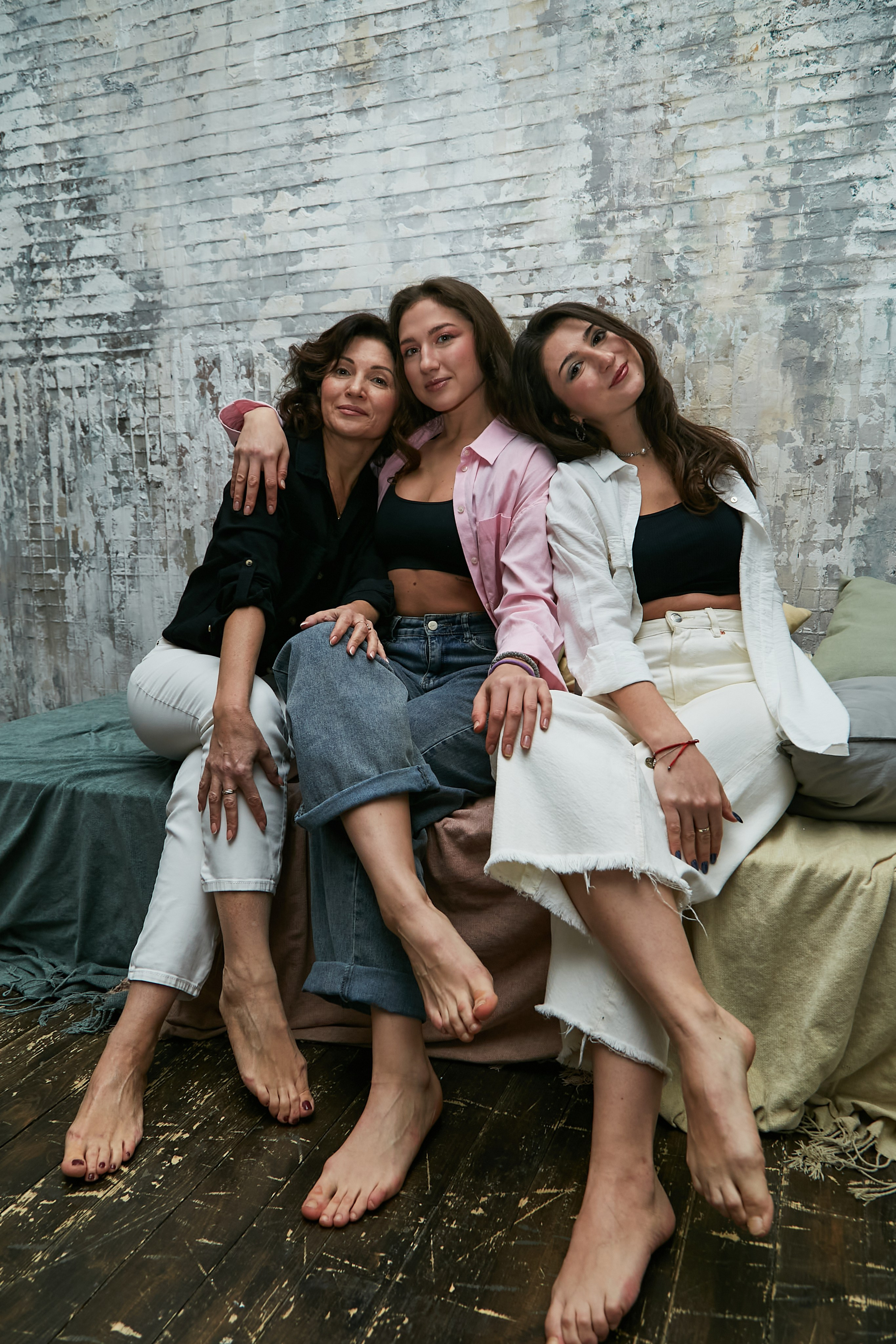 Мама с дочками. Budanovaphoto.ru