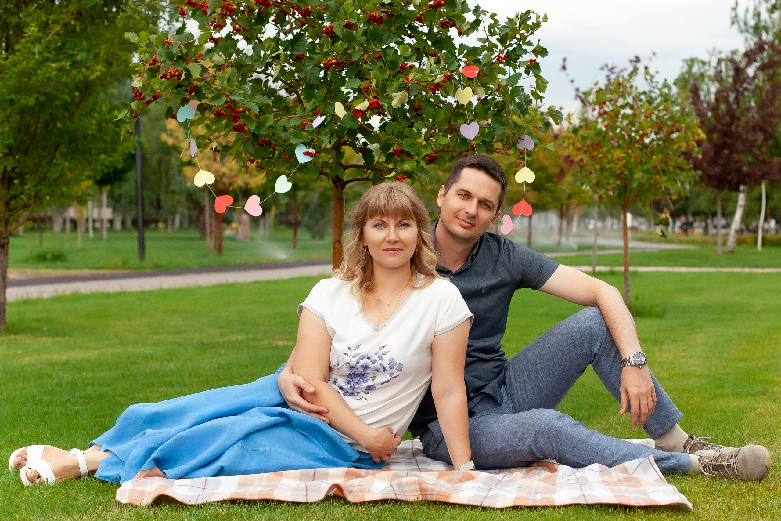 Семейная фотосессия в парке. Фотограф в Волгограде Норченко Светлана