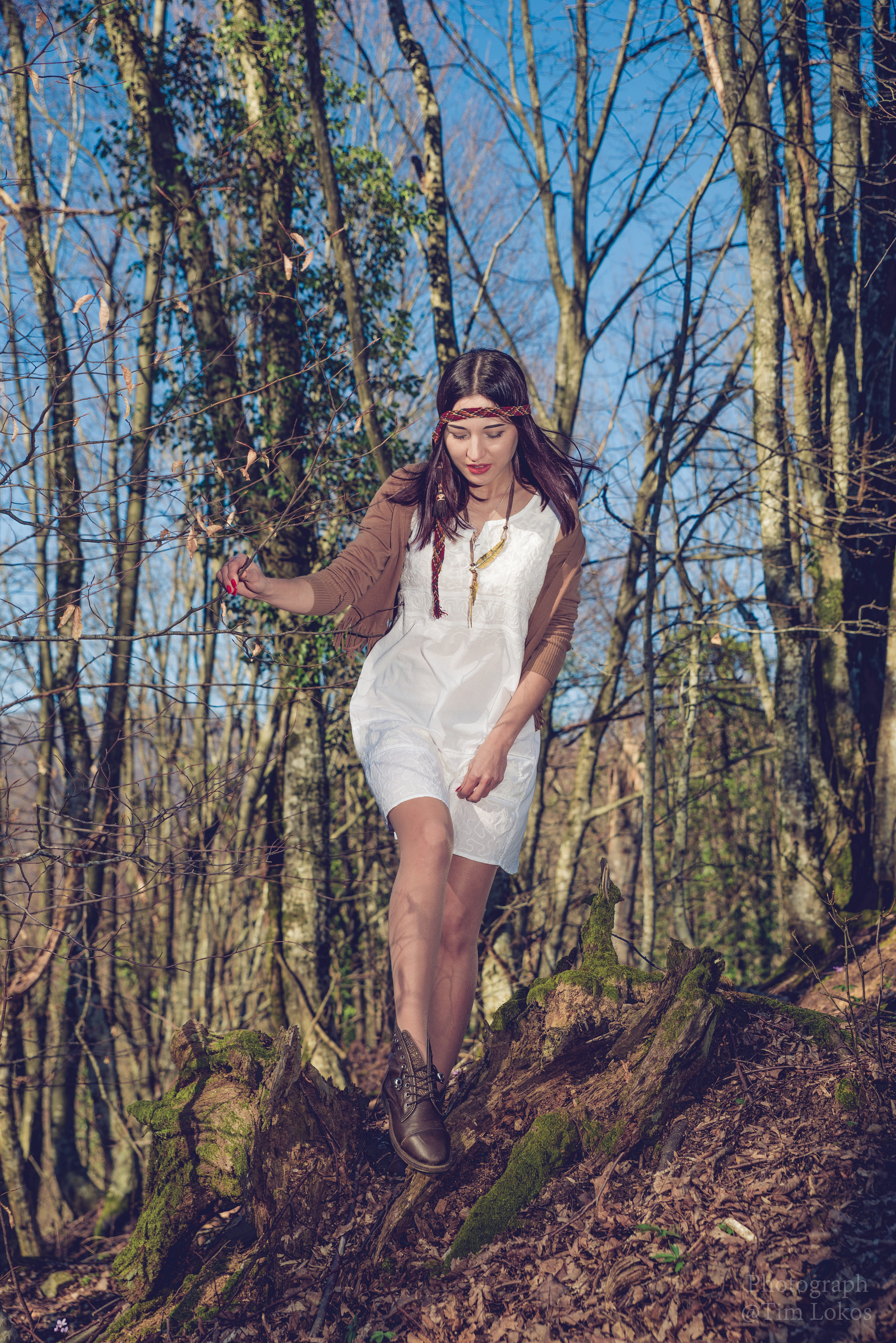 фотопрогулка в лесу в Сочи