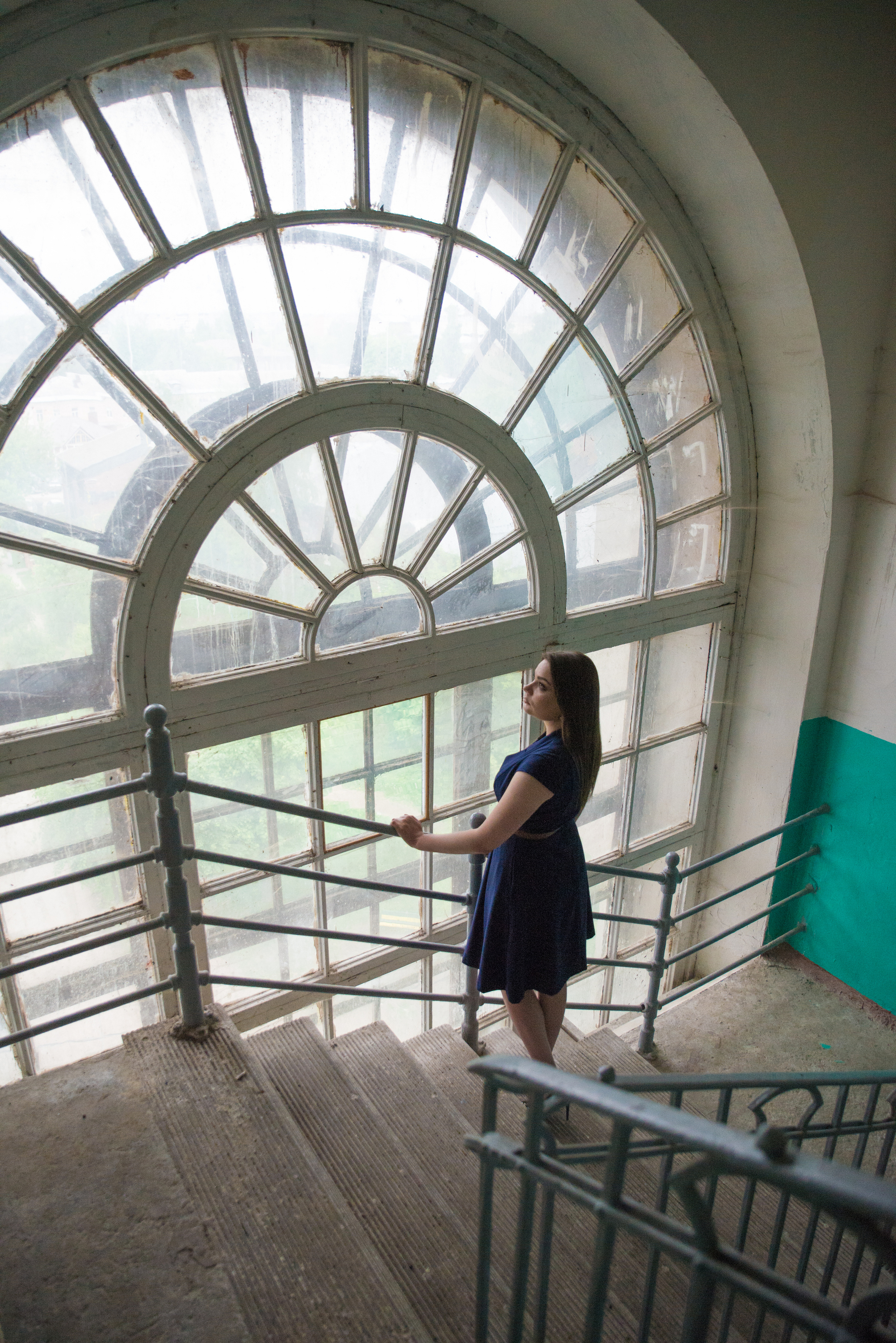 фотосессия в старом здании