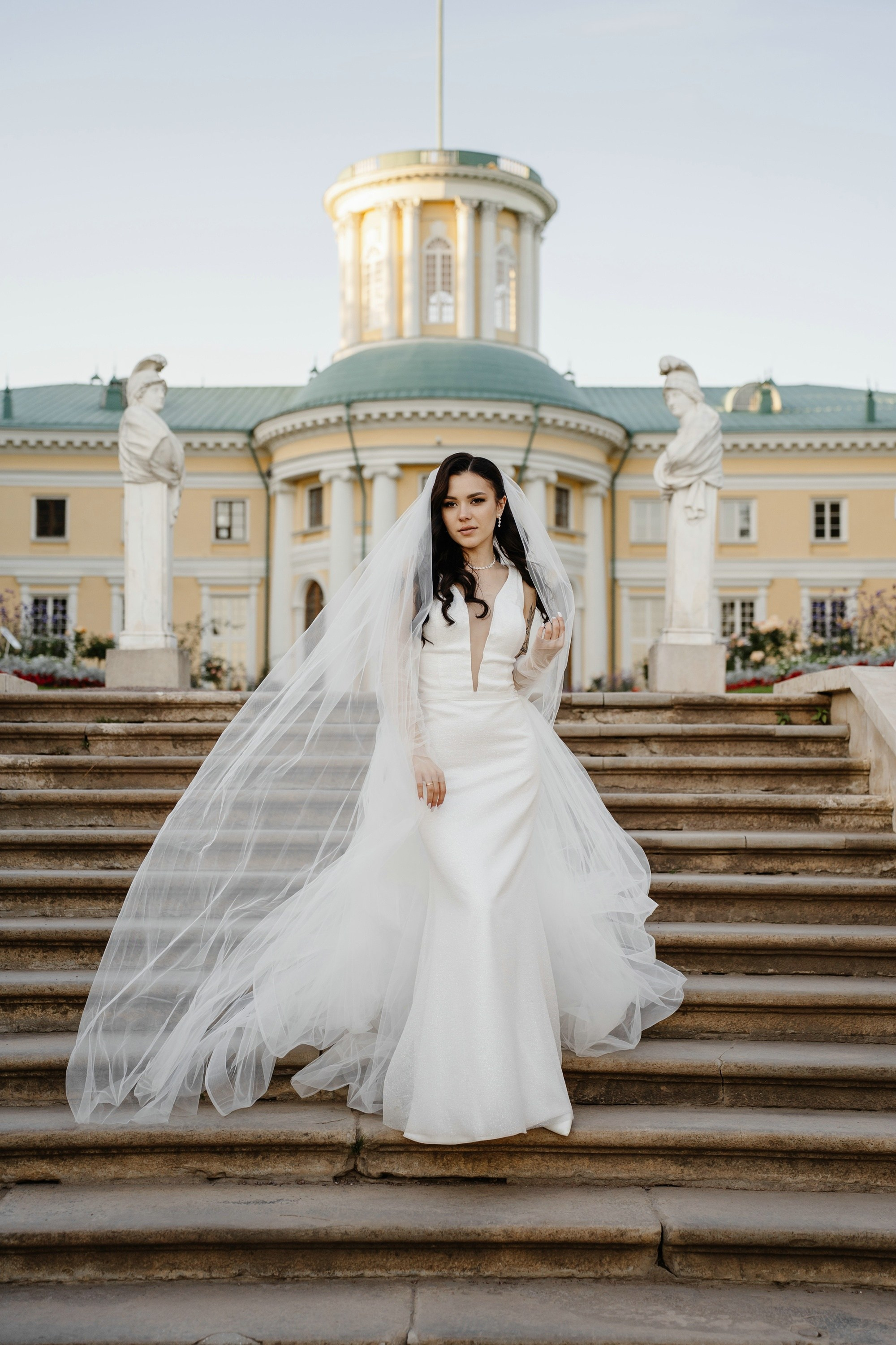 Свадьба в усадьбе Архангельское. Свадебный и семейный фотограф в Москве Светлана Зоткина