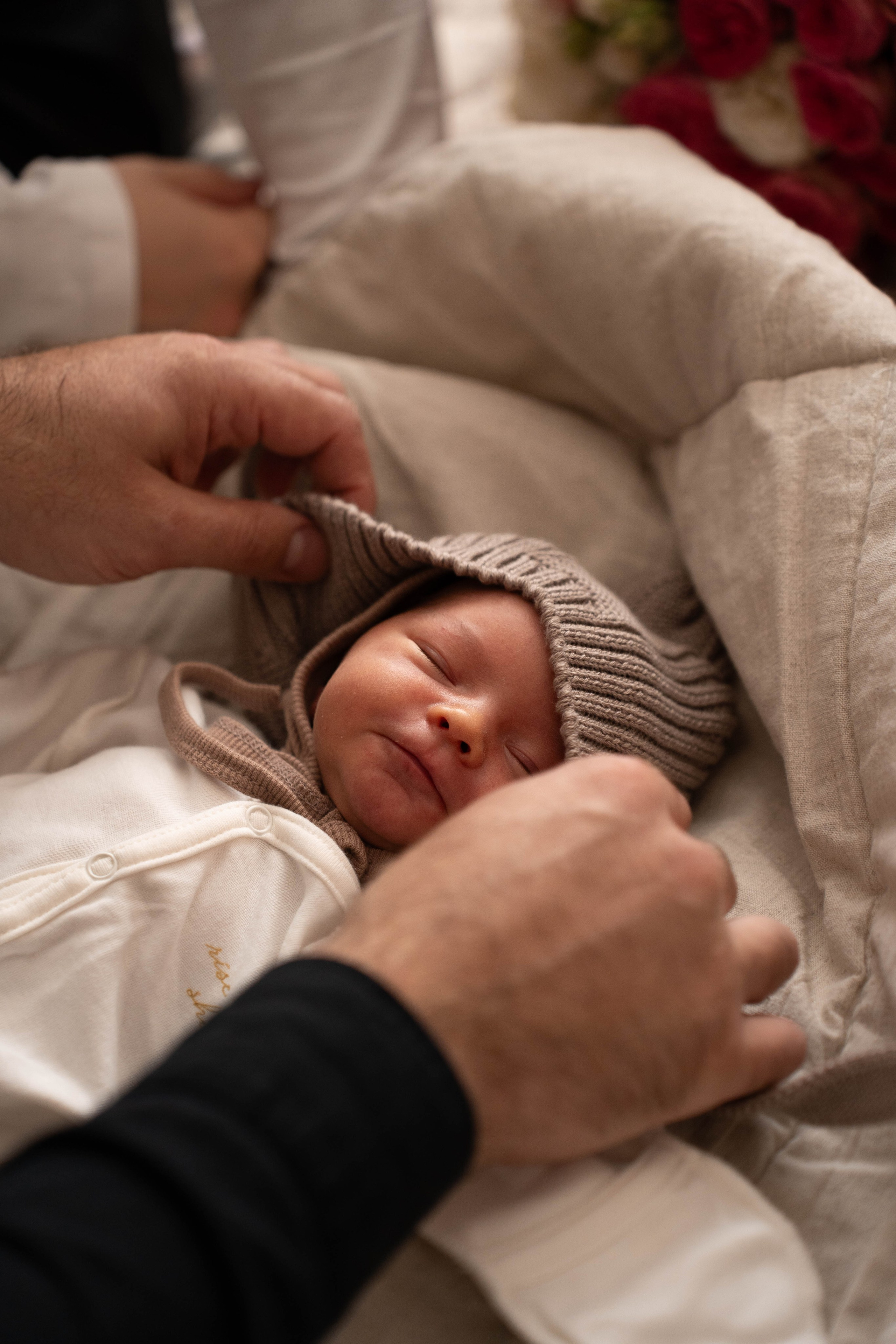 Выписка из роддома. Фотограф Дана Ахмедова