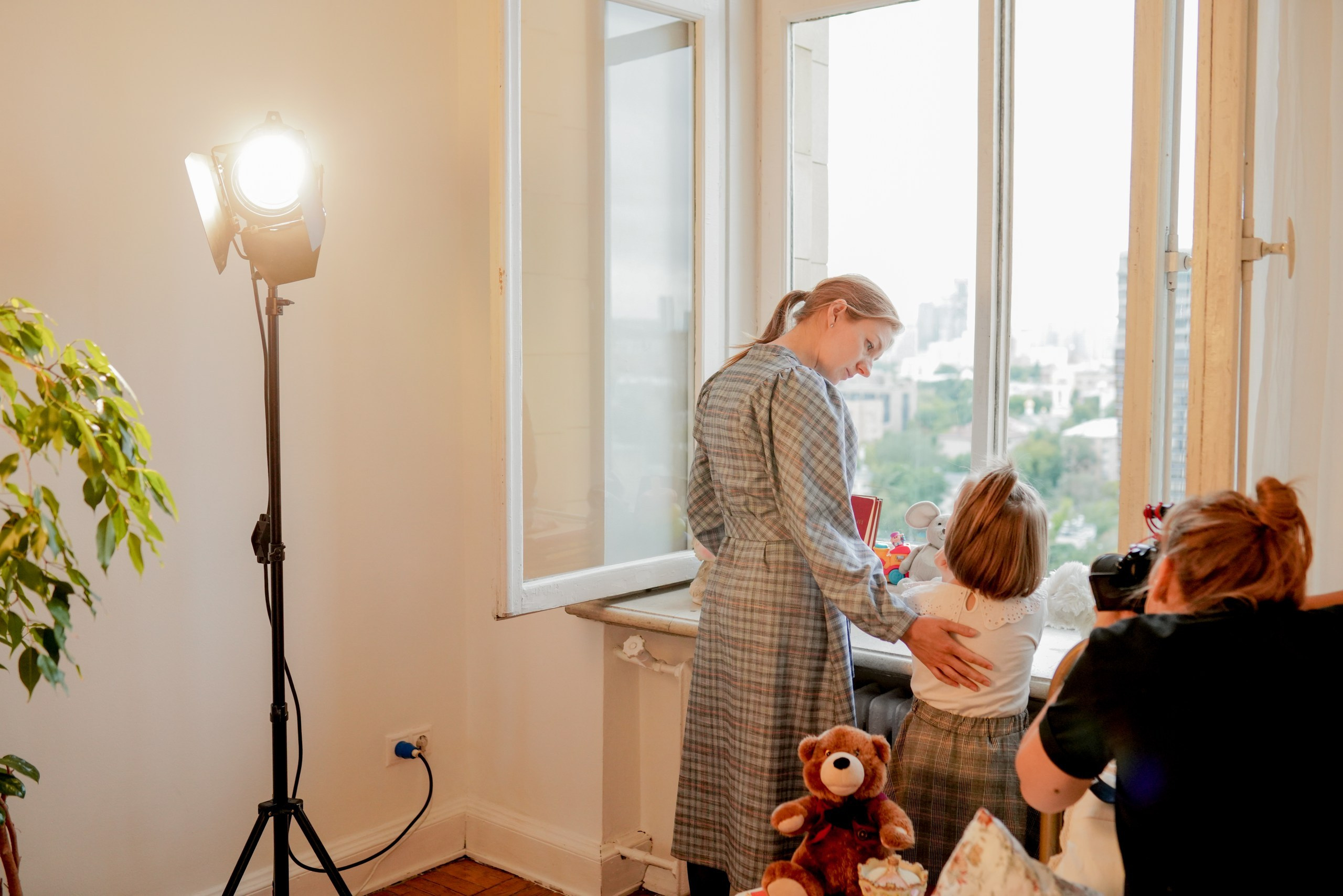 Бэкстейдж со съемок фильма. Семейный фотограф в Москве Лилия Лебедева