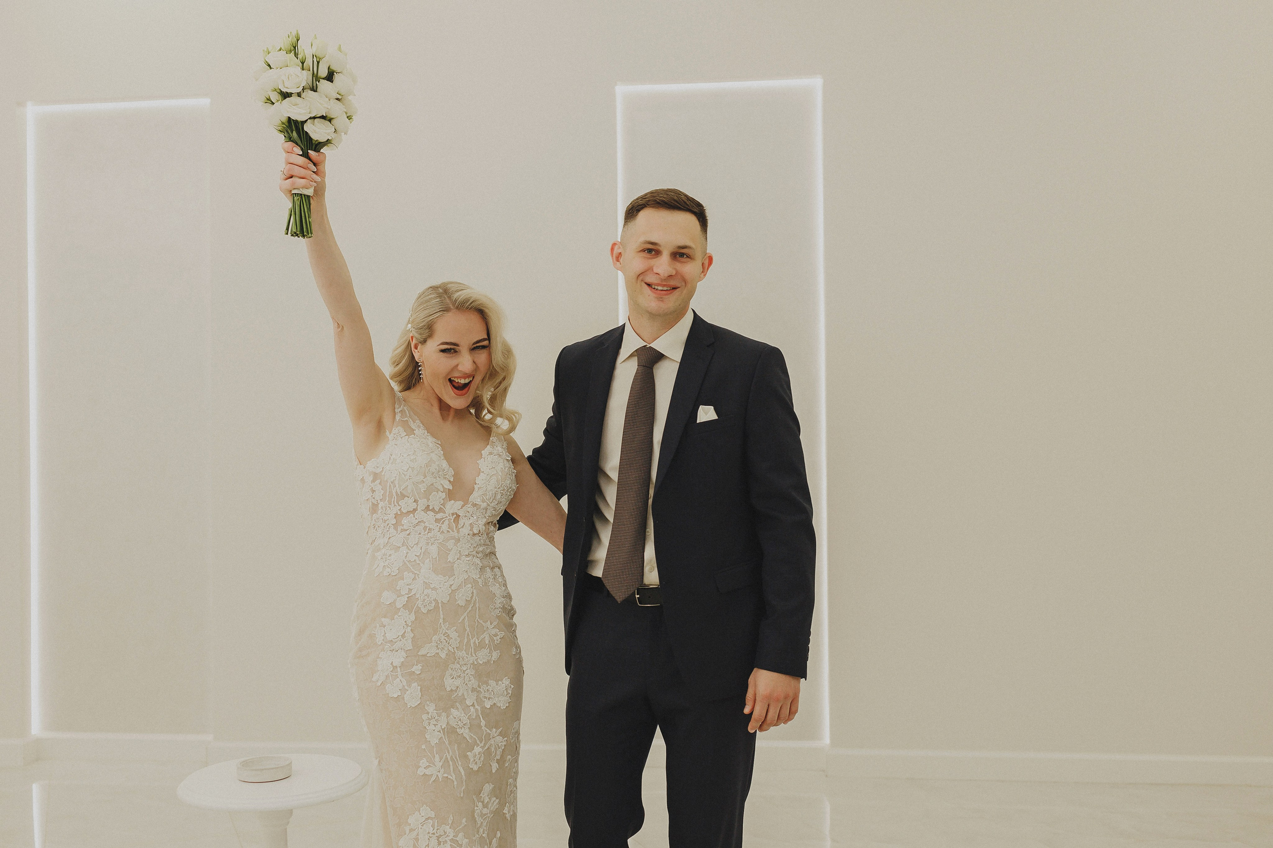 Свадебная фотосессия в Таганском ЗАГСе и Кусково. Фотограф в Москве и Люберцах Анна Ушакова