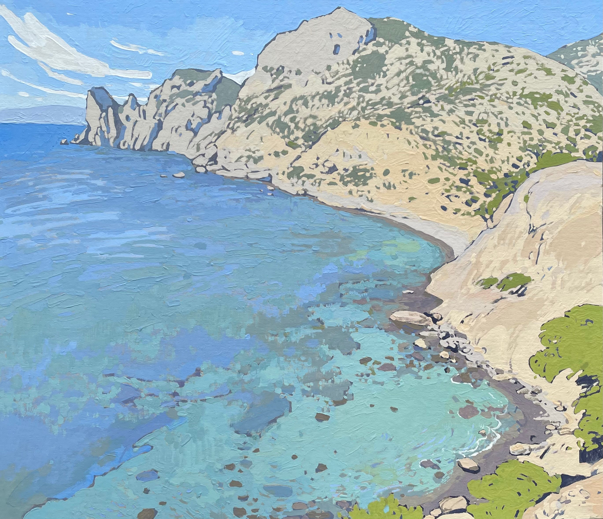 Крым. Художница Лиза Владимирова