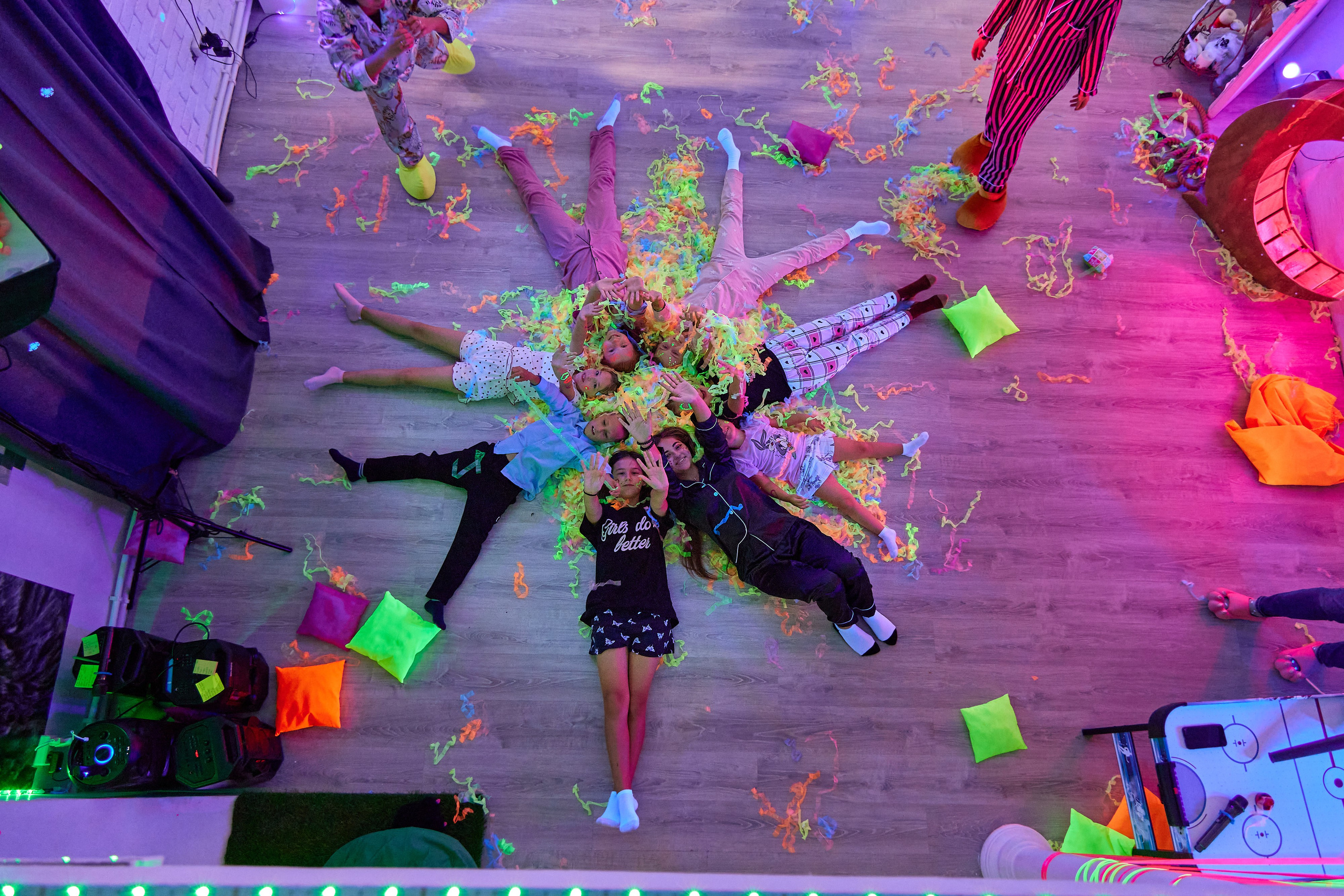 Репортажные кадры с детских праздников