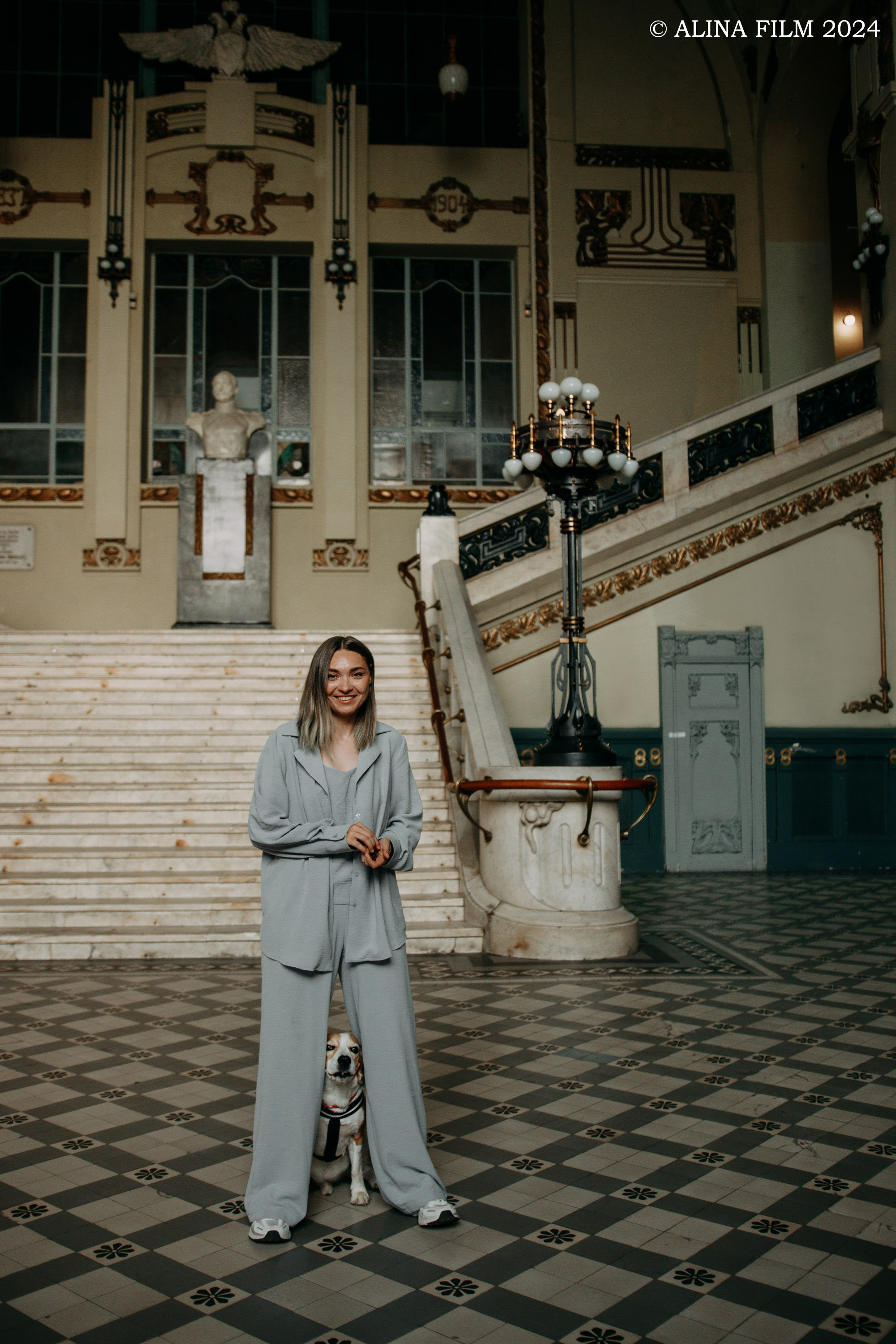 Фотосессия на Витебском вокзале. Фотограф в Санкт-Петербурге Alina Film