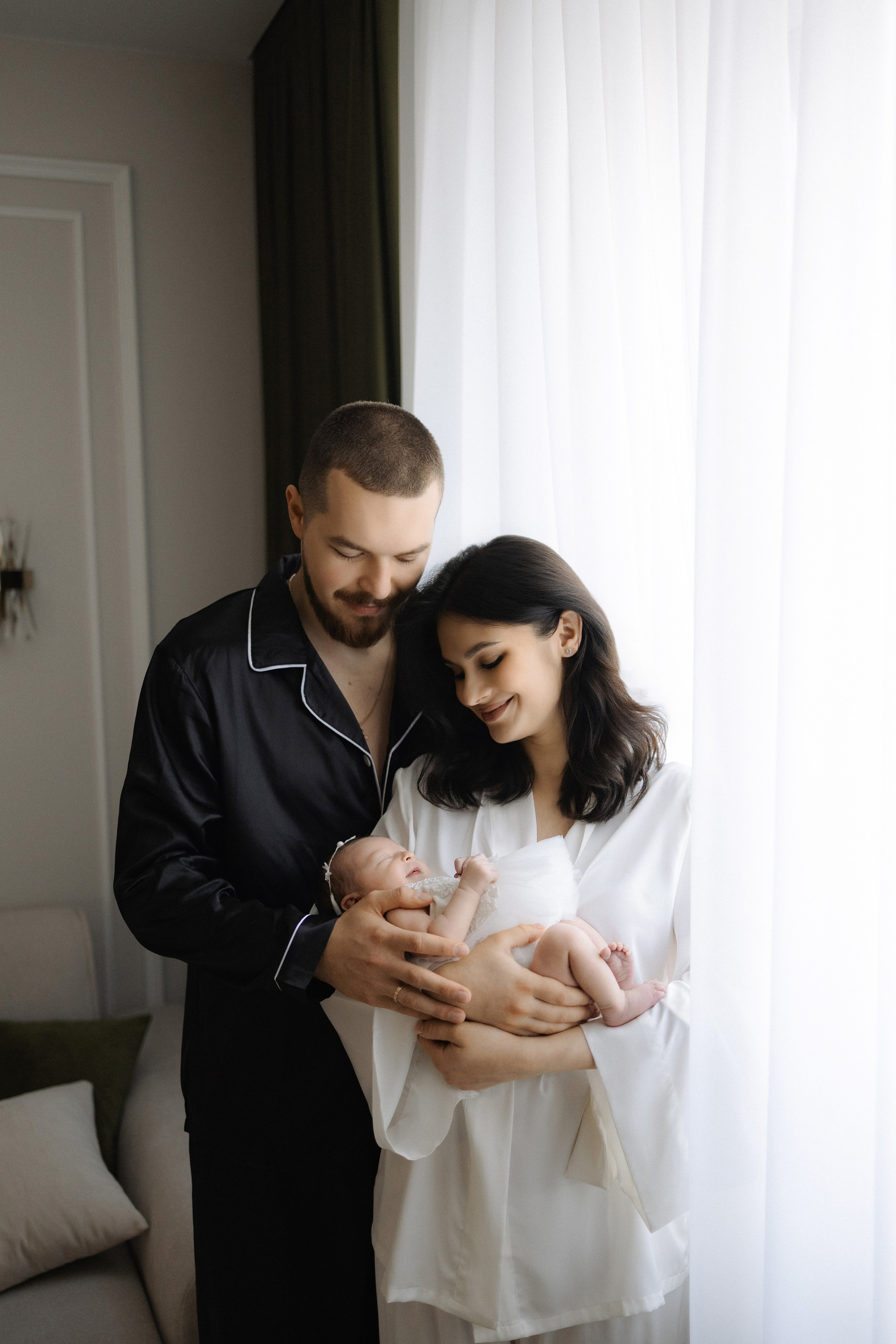 Ариана 4 дня. Фотограф новорождённых Newborn Москва
