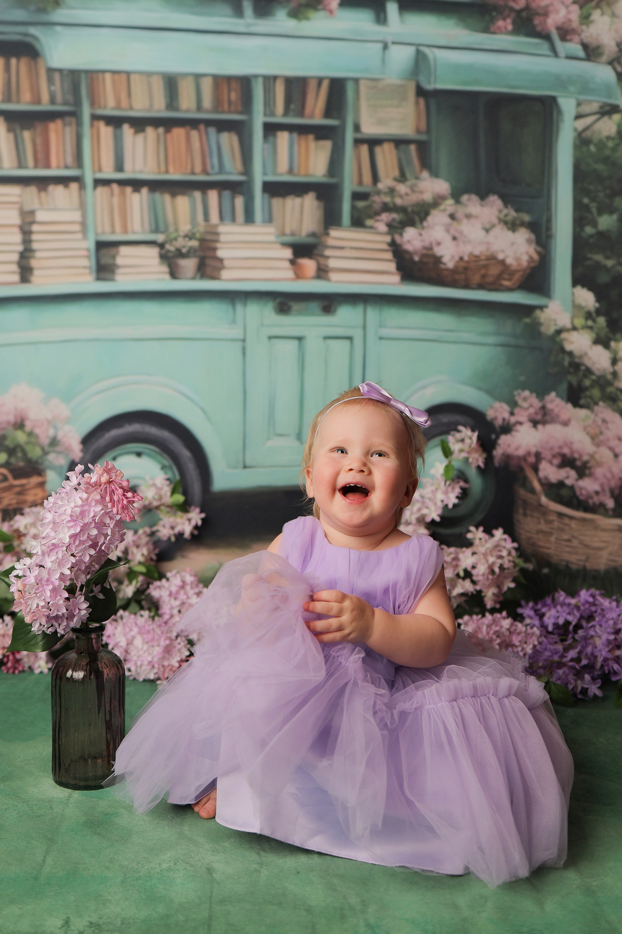 Полина, 1 годик. Фотограф новорожденных в Новокузнецке Анна Горошникова