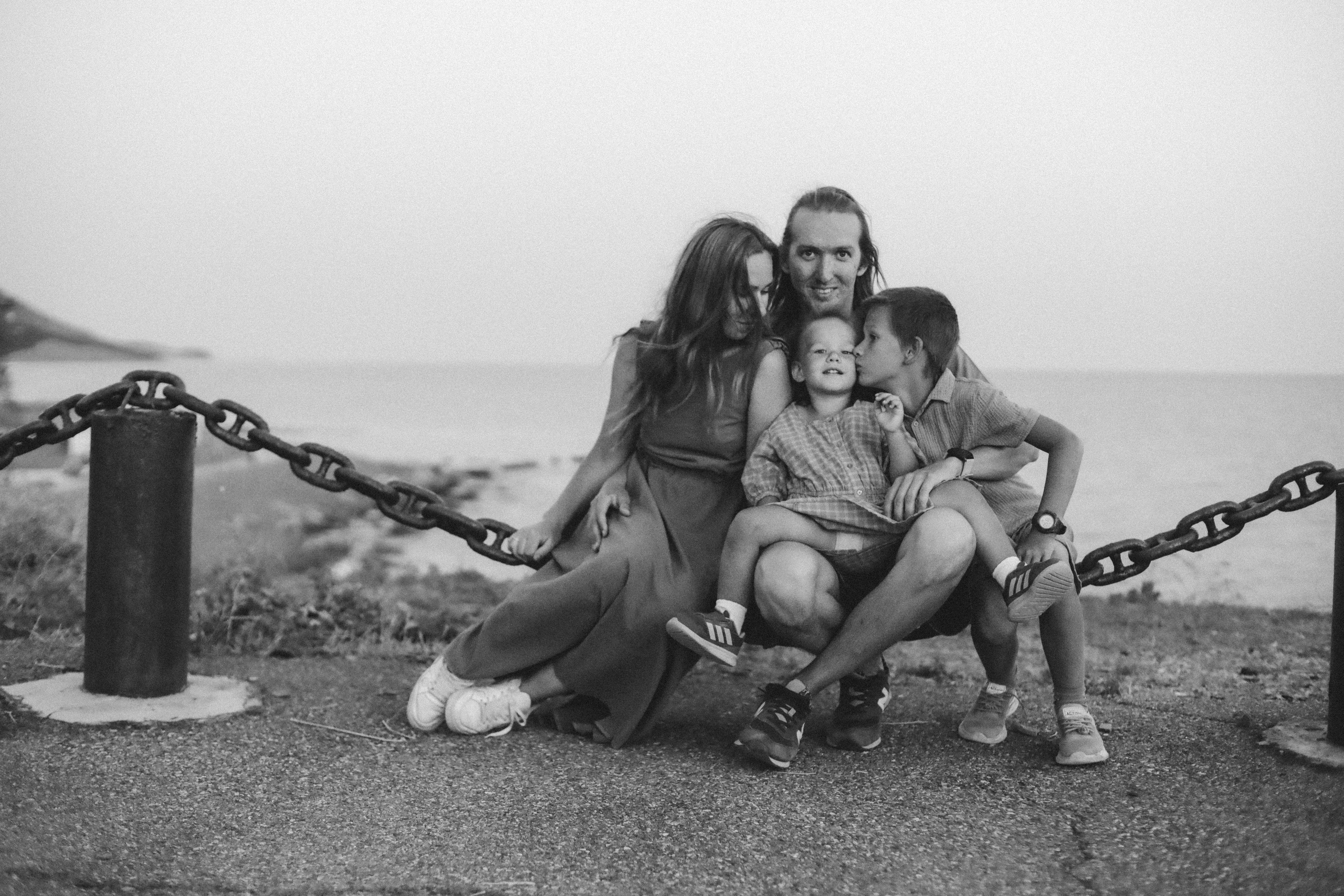 Татьяна, Алексей, Сергей и Аврора. Семейный фотограф Анапа