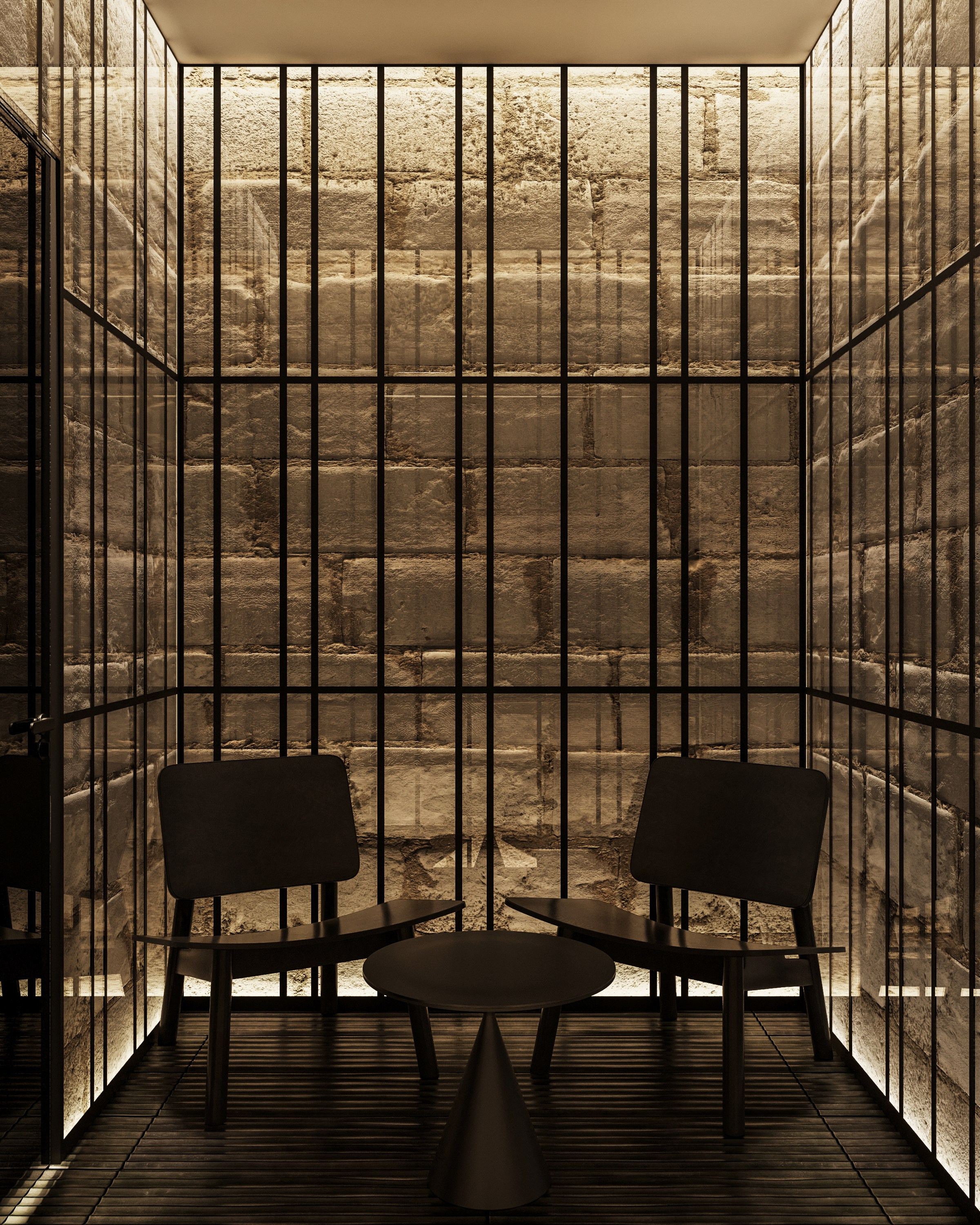 ЖК «Central» | Smoking room. 3D визуализация интерьеров — Ирина