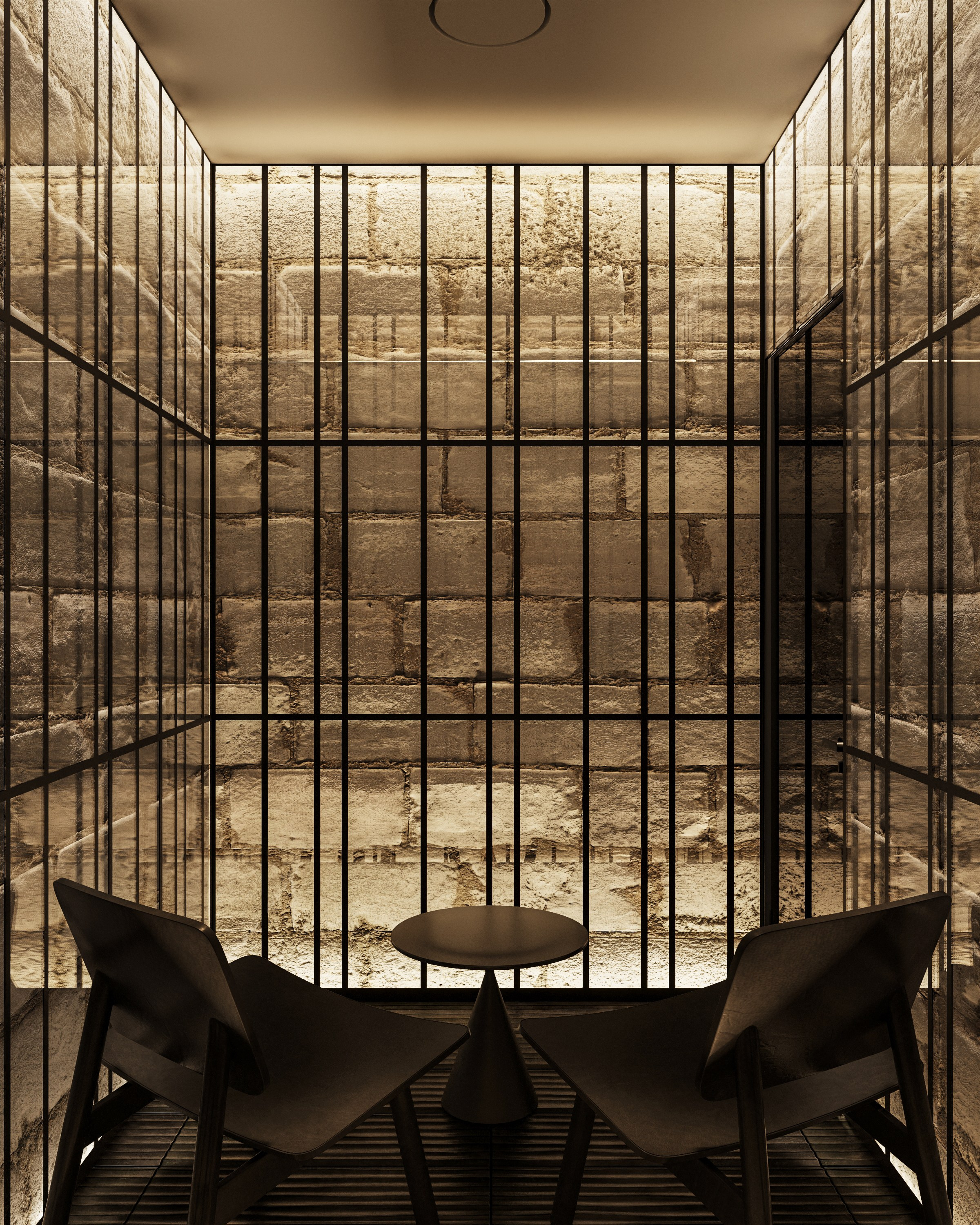 ЖК «Central» | Smoking room. 3D визуализация интерьеров — Ирина