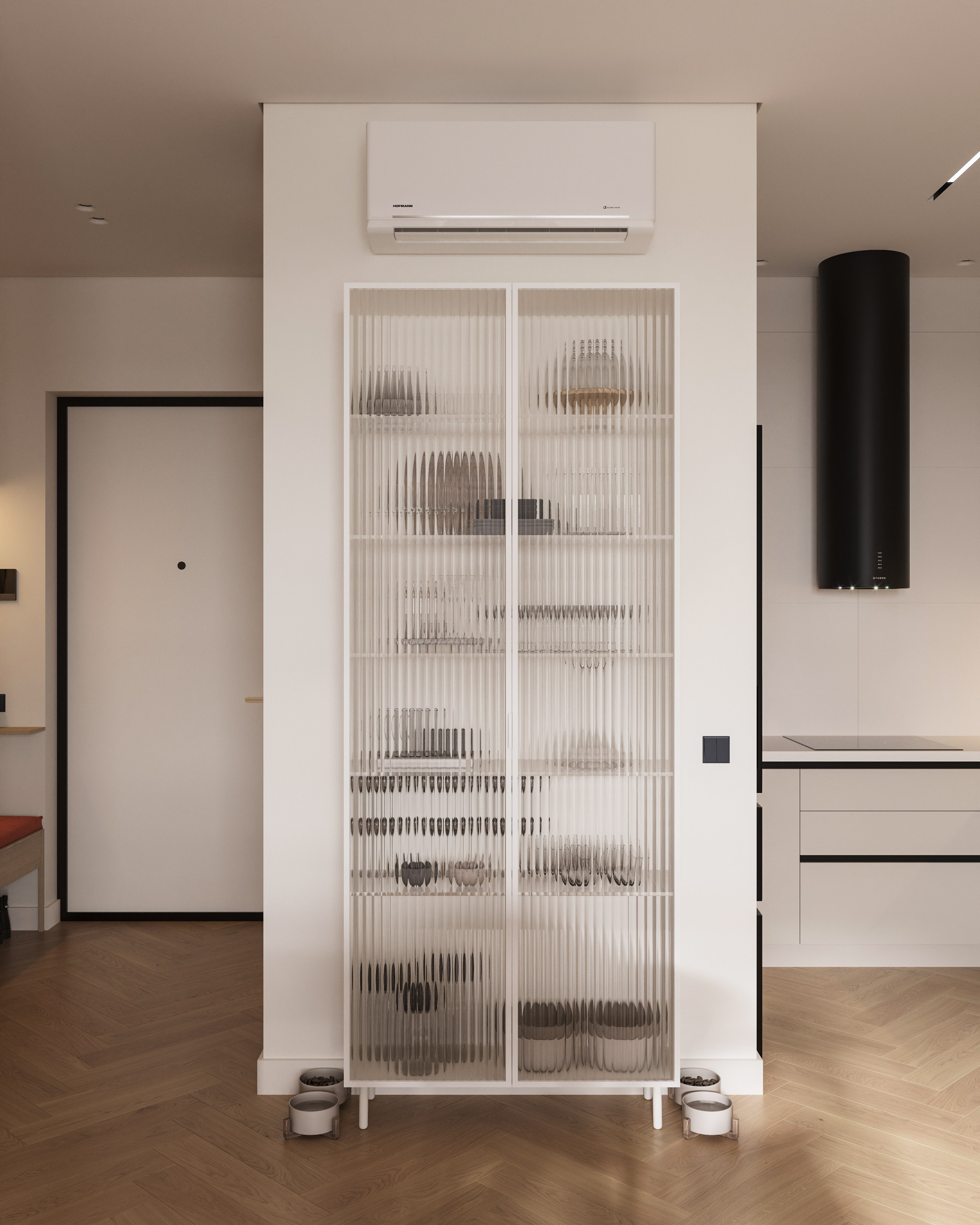 ЖК «Black River» | Living room. 3D визуализация интерьеров — Ирина