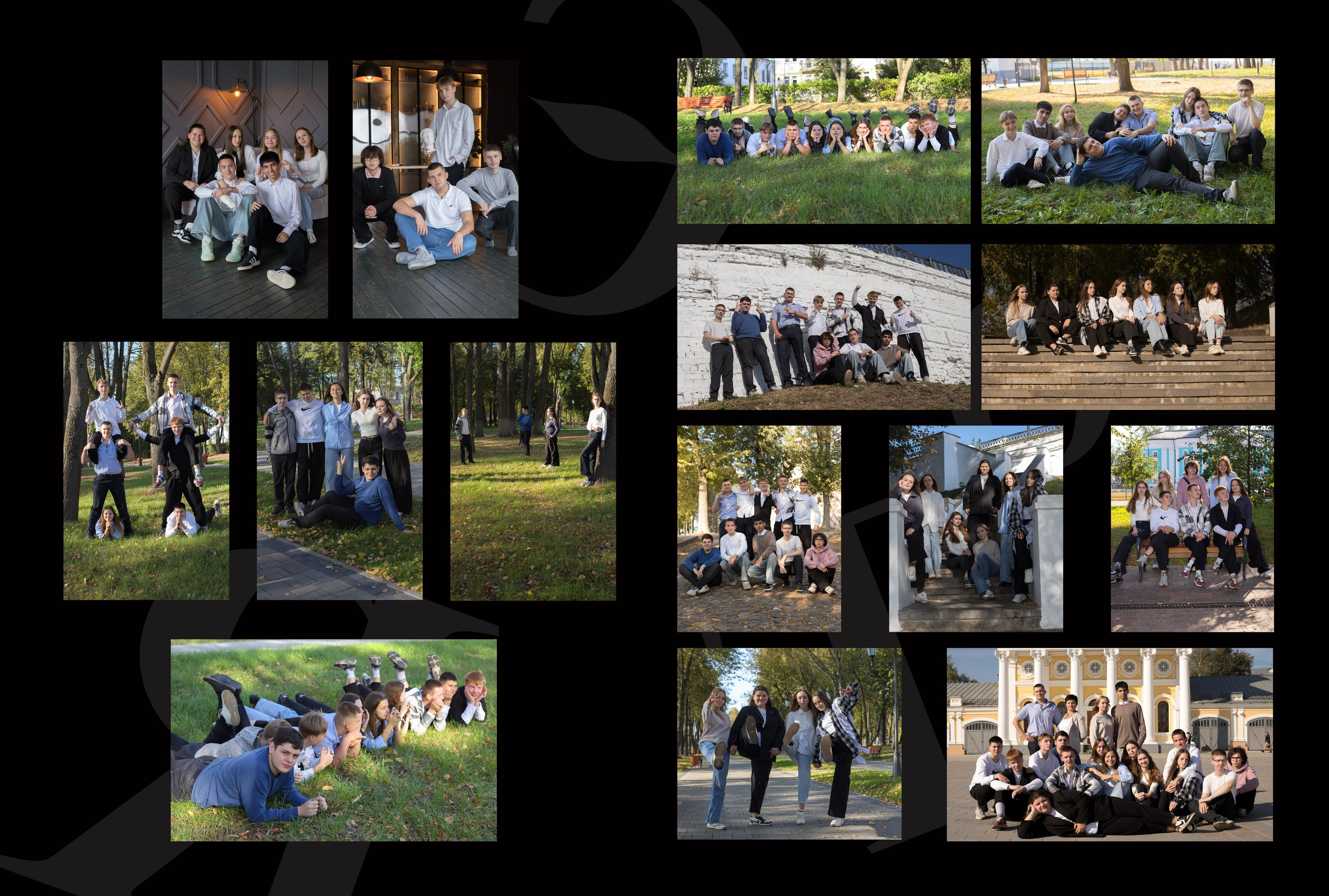 Альбом на 4 разворота 11 класс. Выпускные альбомы, индивидуальные фотосессии в Костроме