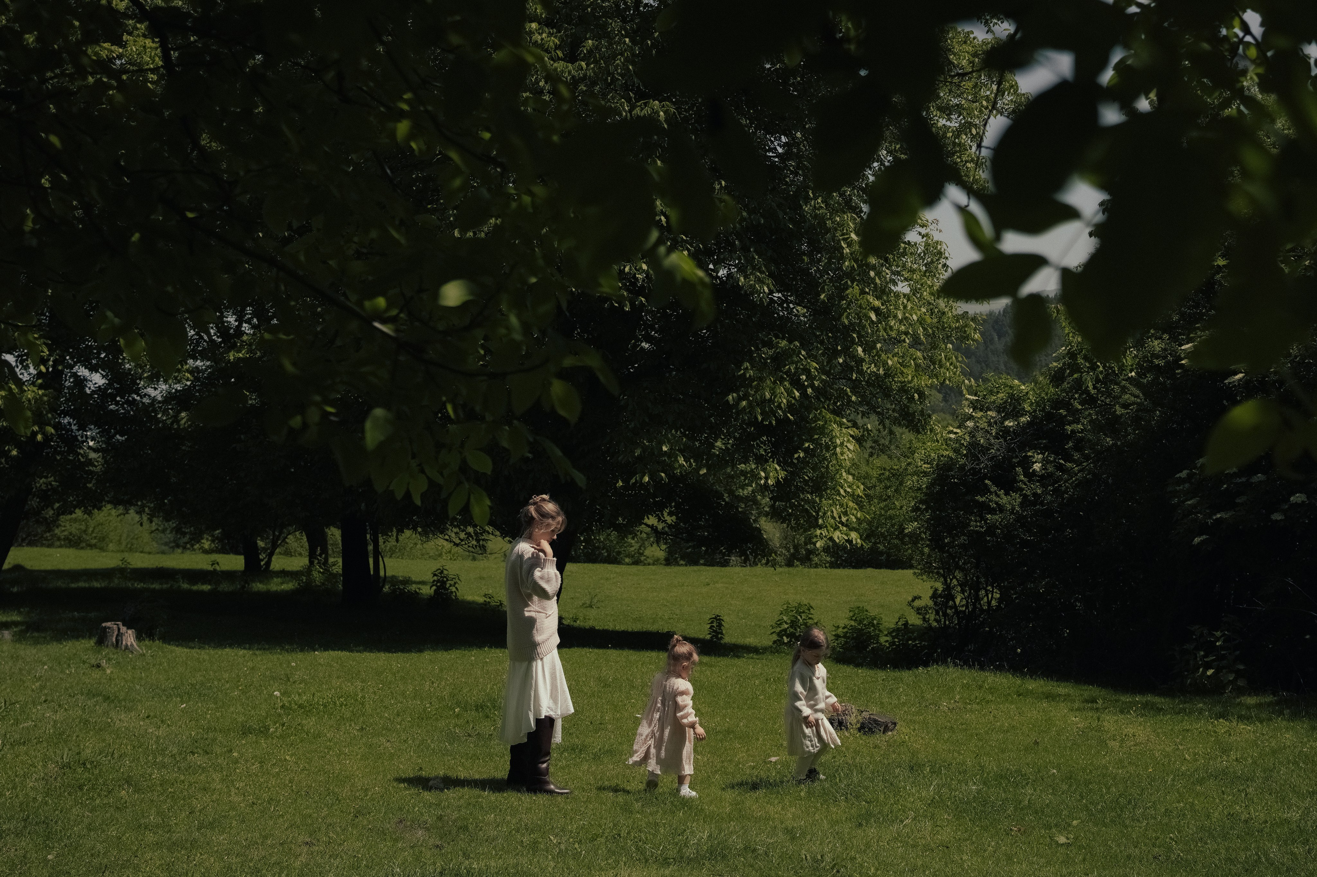 Дарья и девочки. Свадебный и семейный фотограф Афанасьева Анна в Кисловодске